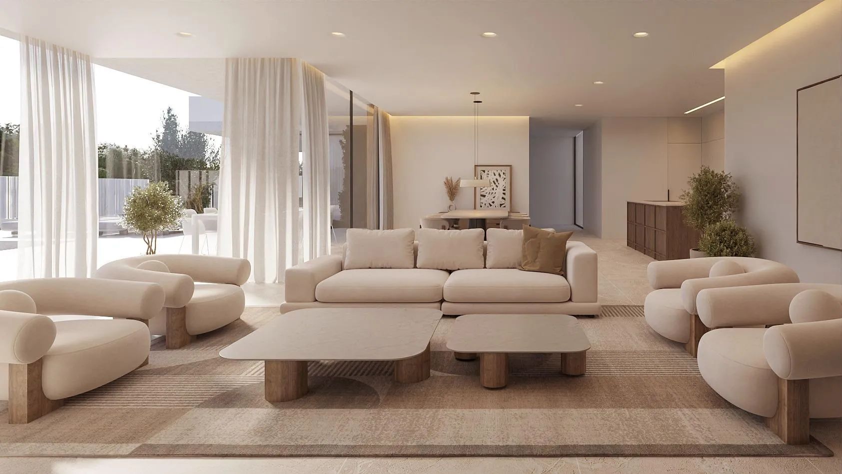 Exclusieve nieuwbouwvilla in Moraira – modern design en luxe levensstijl op slechts minuten van de Middellandse Zee foto 2