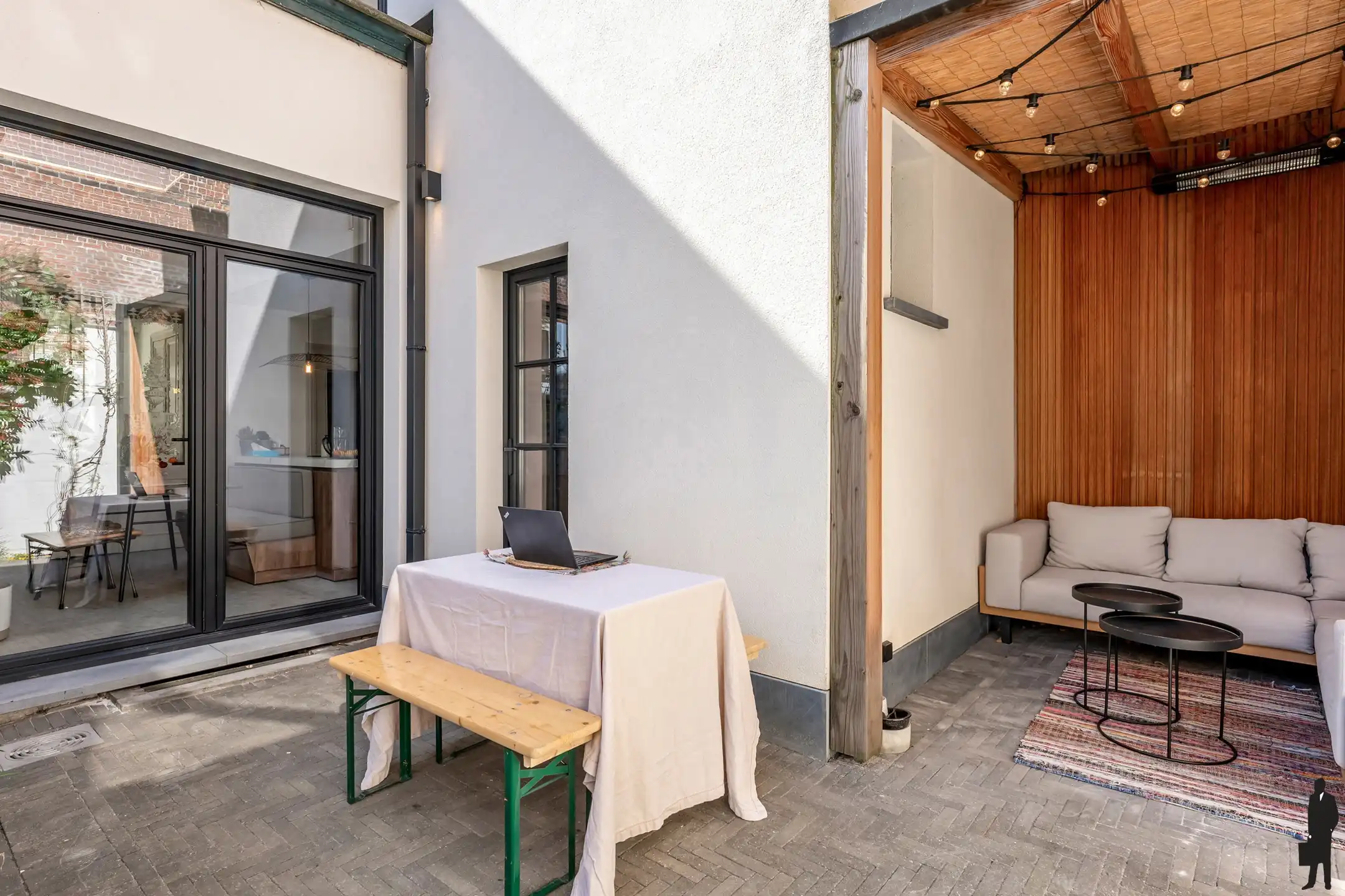 Karaktervolle, volledig gerenoveerde woning met 4 slaapkamers en stadstuin in het hart van Berchem foto 19