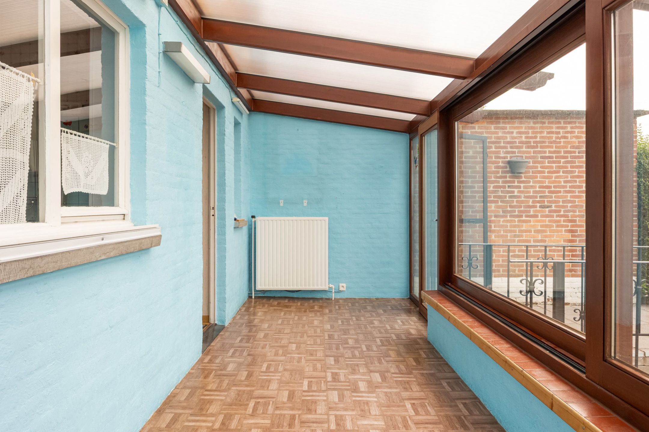 Te renoveren woning met zicht op velden in Grimbergen foto 7