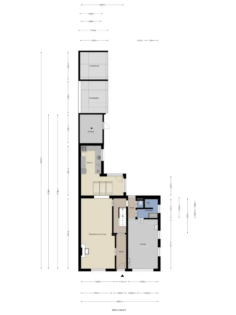Halfopen bebouwing met 5 ruime slaapkamers, 2 badkamers, garage en tuin in Holsbeek – bewoonbare oppervlakte 214m² foto 30