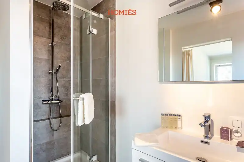 Fully furnished 1-bedroom apartment with terrace foto 7