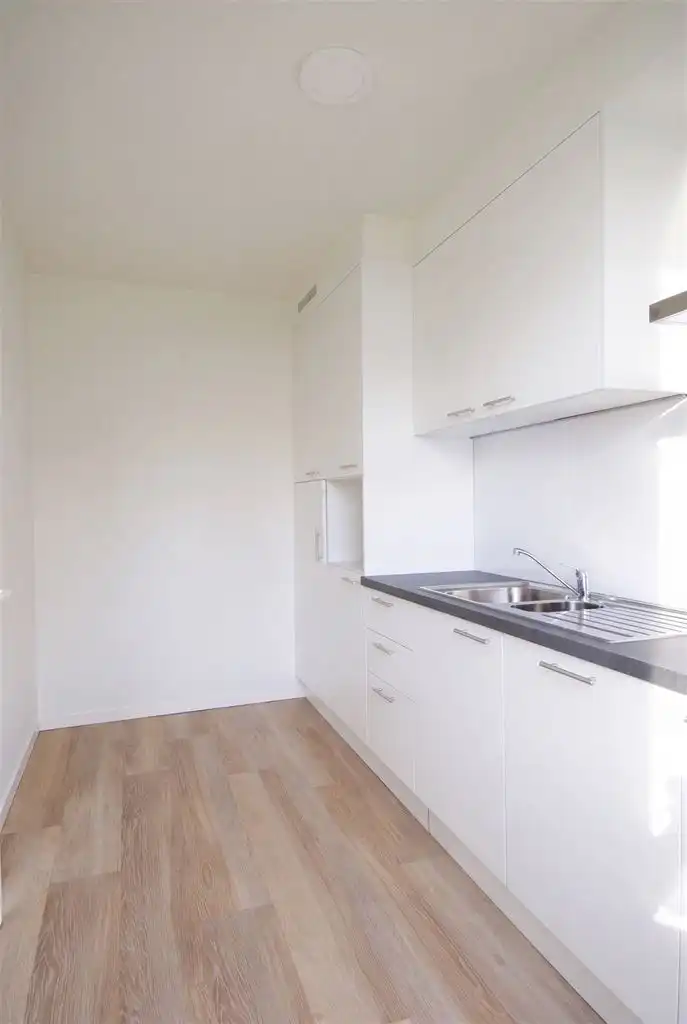 Gelijkvloers appartement met 2 slaapkamers, terras en autostaanplaats, gelegen nabij het centrum van Maaseik. foto 4