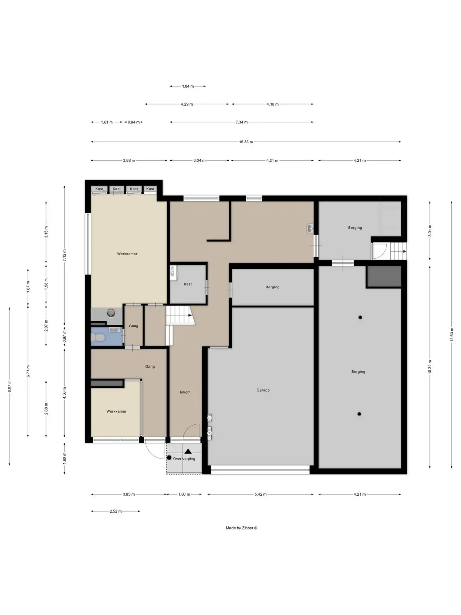 Alleenstaande villa  met 4 slaapkamers en tuin  foto 21