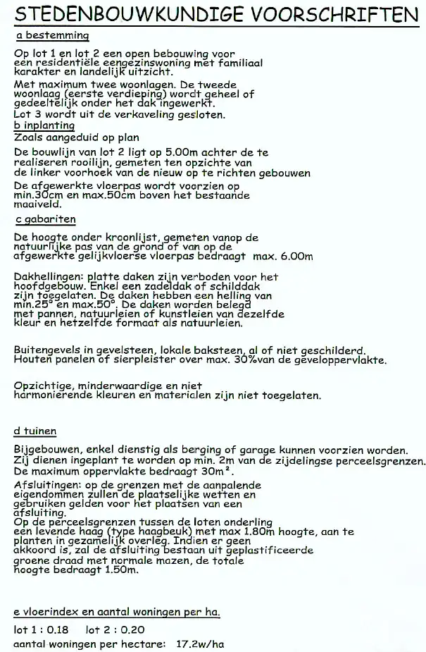 Perceel bouwgrond voor open bebouwing op 5a 27ca foto 5