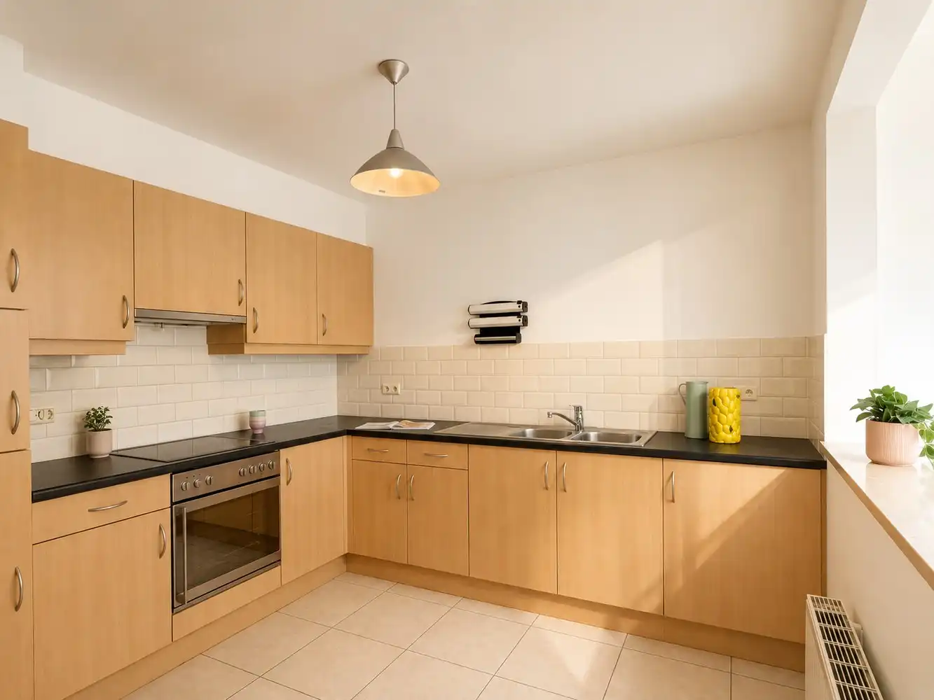 Instapklaar en energiezuinig ruim twee slaapkamer appartement in het centrum van Eke foto 5