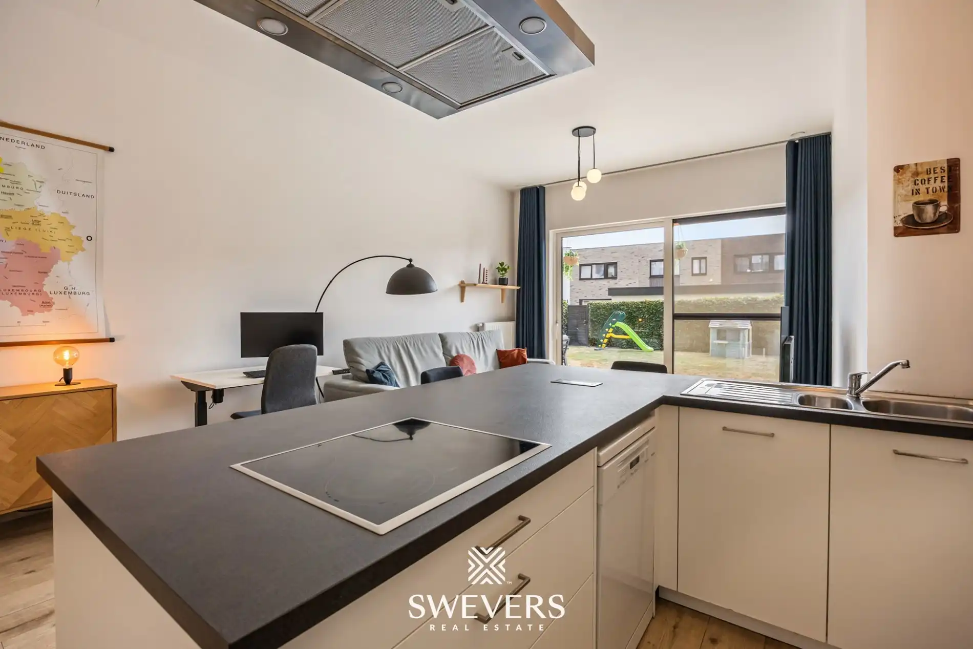Recent en ruim gelijkvloers 3 slpk appartement met tuin en autostaanplaats nabij centrum Hasselt foto 9