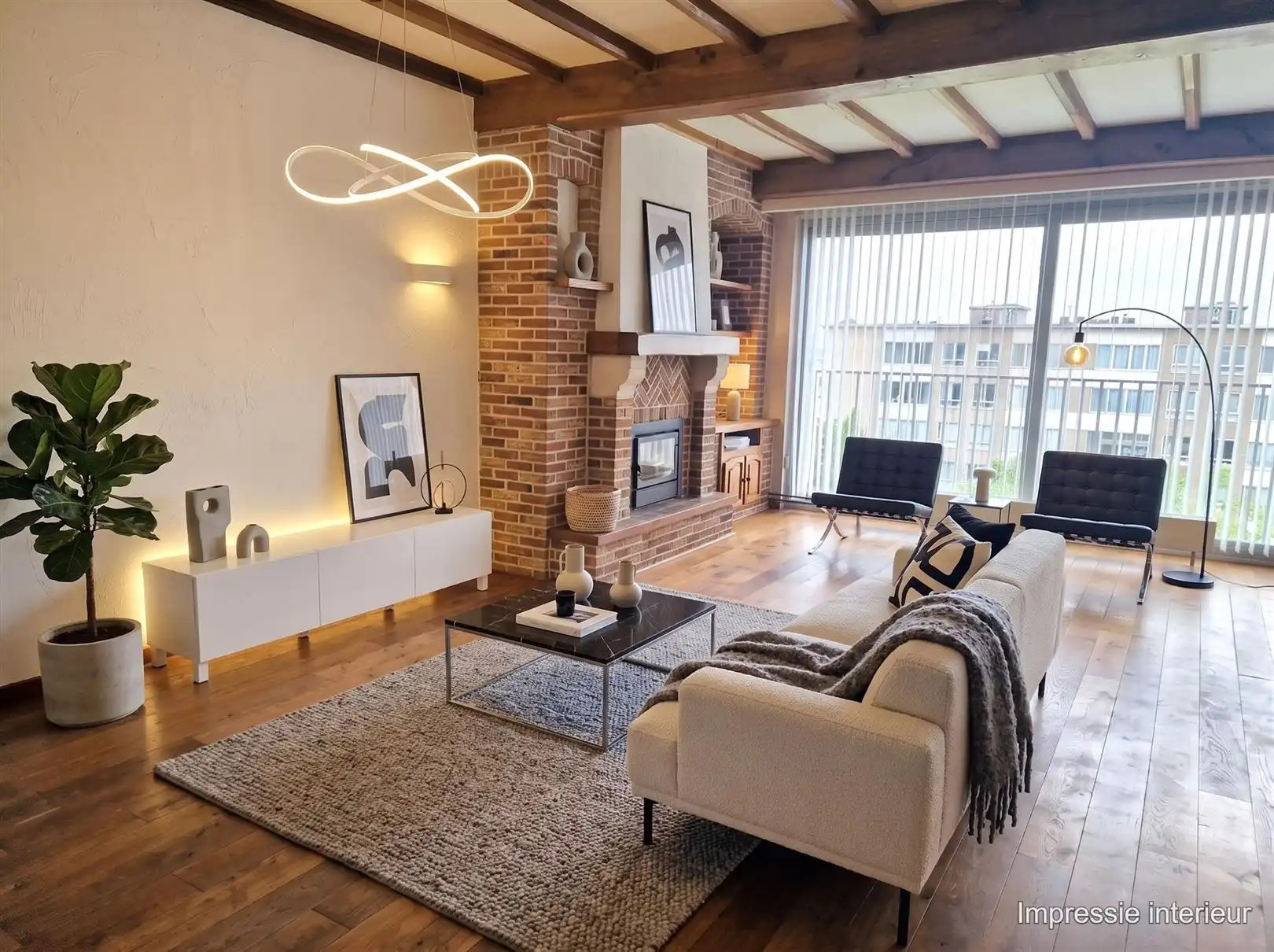 Zeer gunstig gelegen appartement met 2 terrassen op 5e vd. foto 2