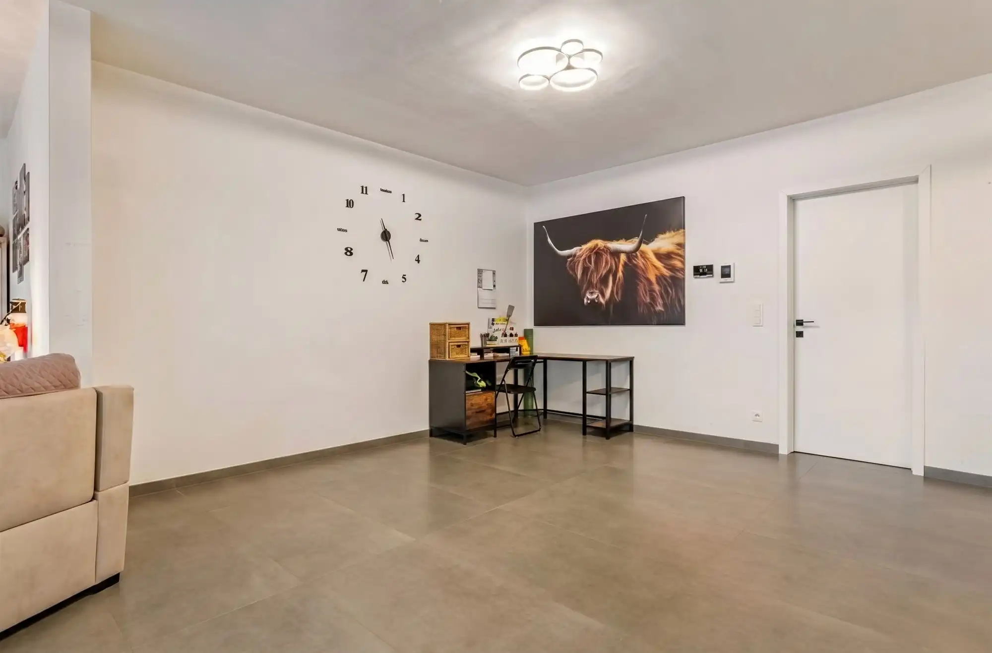 PERFECT ONDERHOUDEN GELIJKVLOERS APPARTEMENT MET 3 SLAAPKAMERS EN PRIVATE TUIN VAN 8A90CA TE KORSPEL foto 7