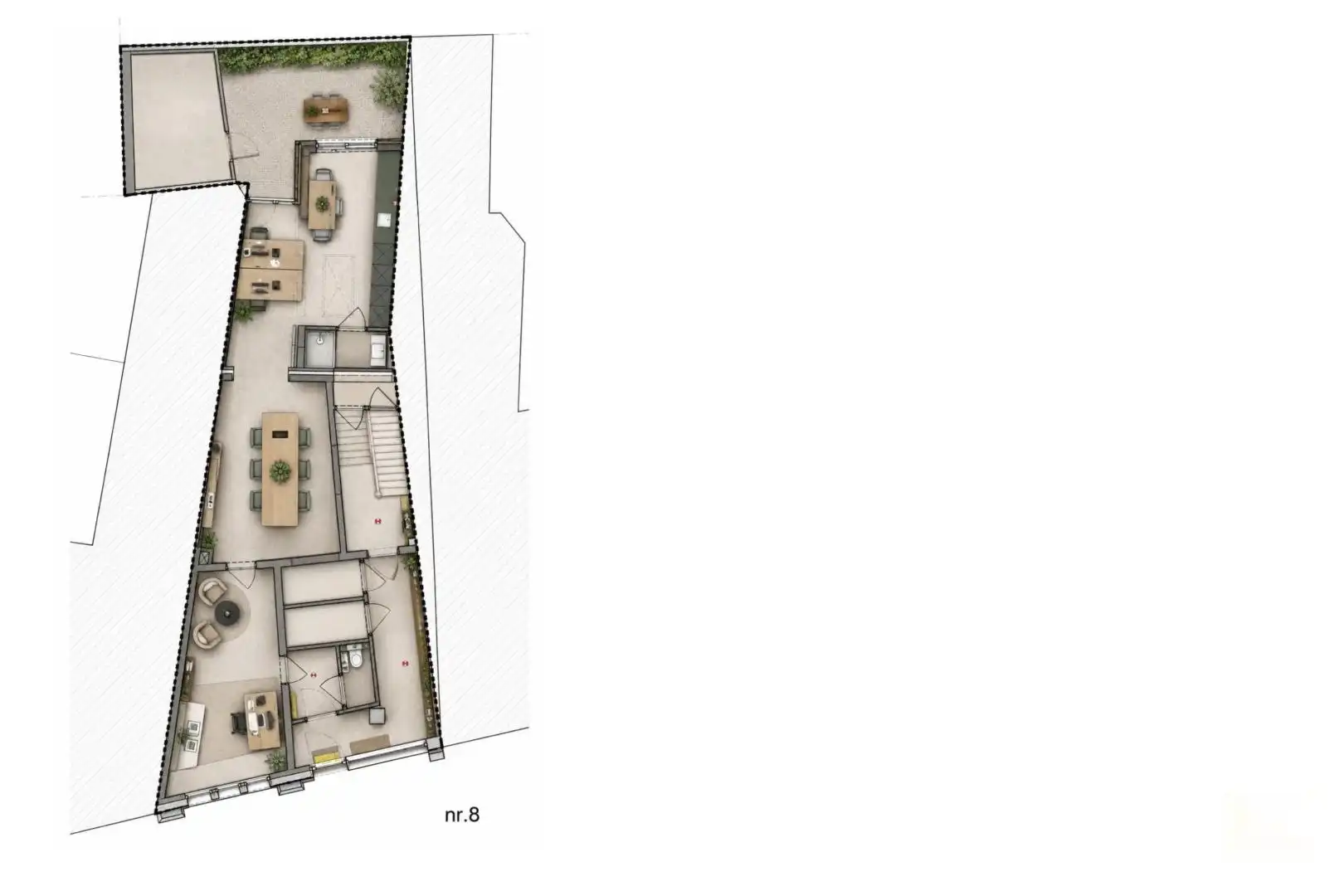 Commerciële ruimte te koop Korte Meersstraat 8-GLV - 8900 Ieper