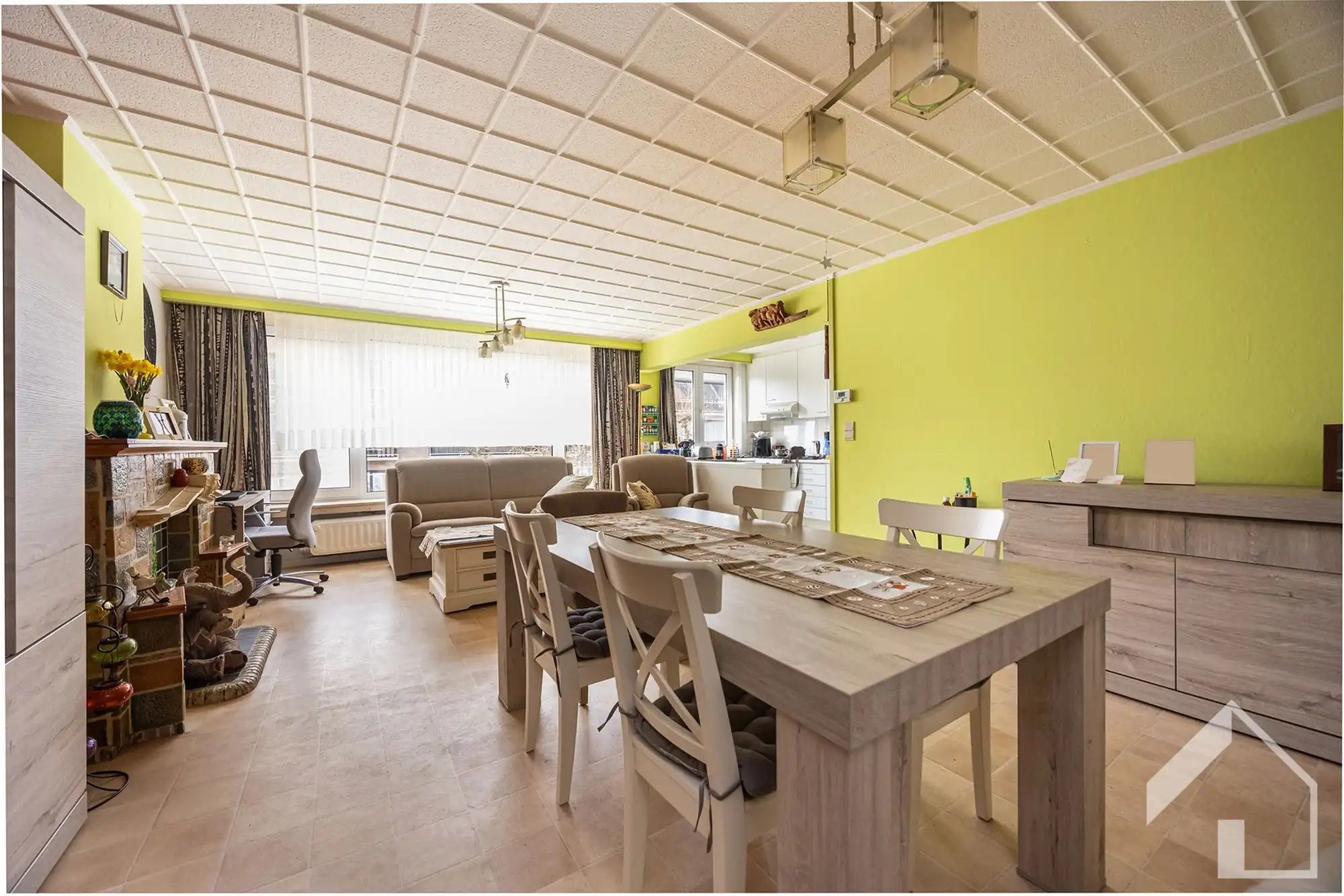 Appartement 1e verdieping + hele gelijkvloers incl garage foto 4