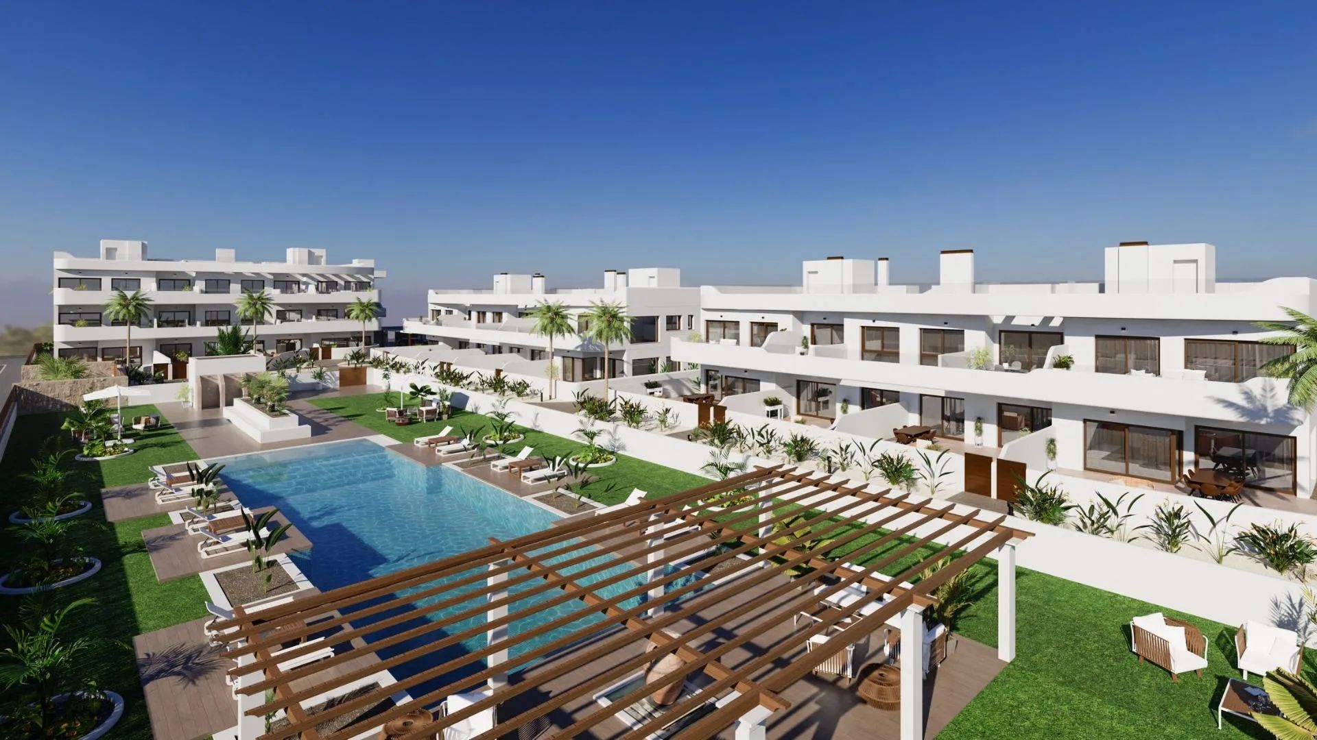 Elegante appartementen met panoramisch uitzicht op de golfbaan en de Mar Menor - Unieke kans! foto 1