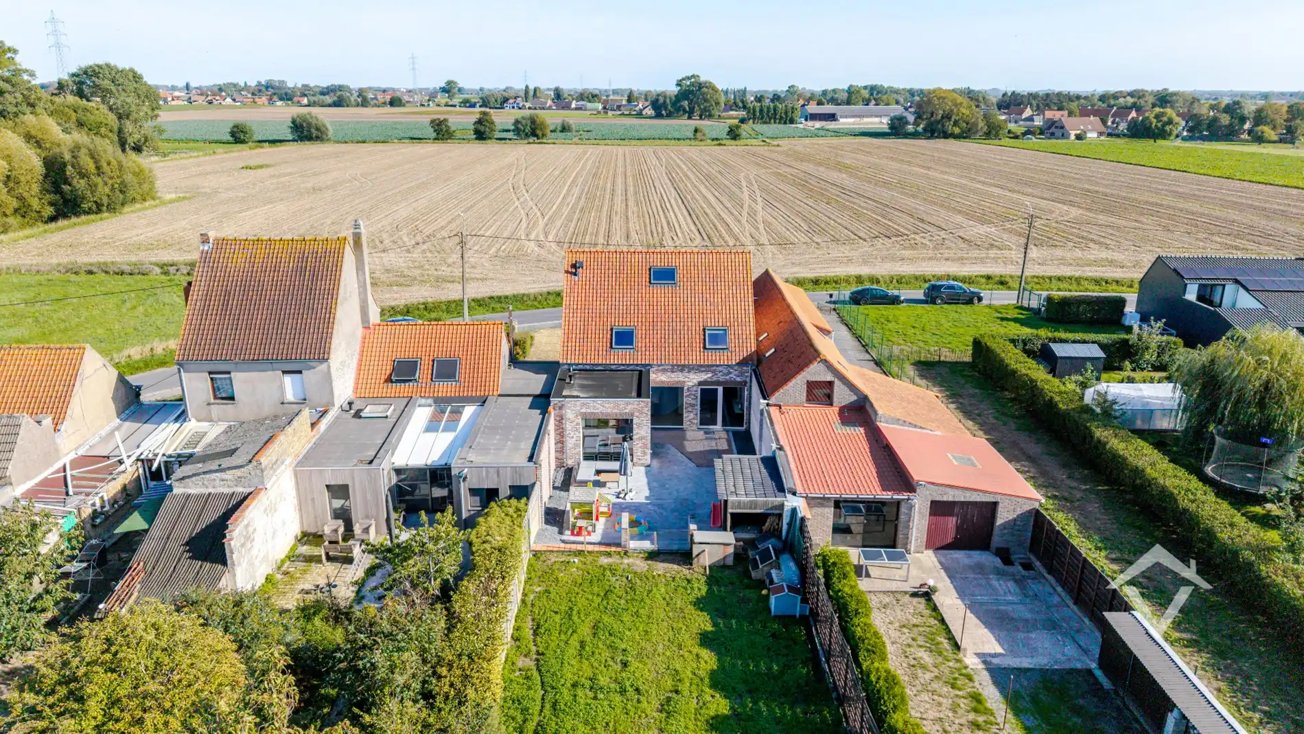 Recente energiezuinige gezinswoning op 722 m² met prachtige ligging in Vladslo foto 24