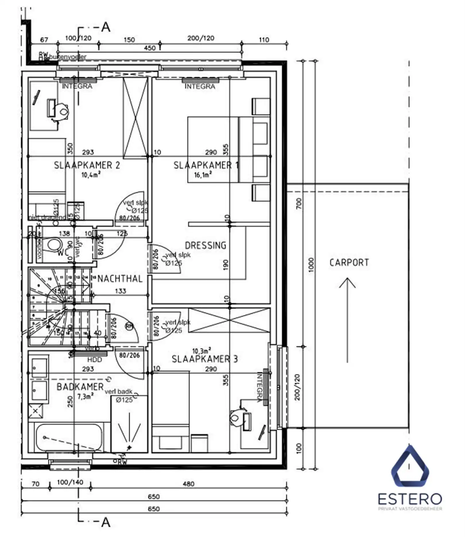 Nieuwbouwwoning met 4 slpk en carport foto 27