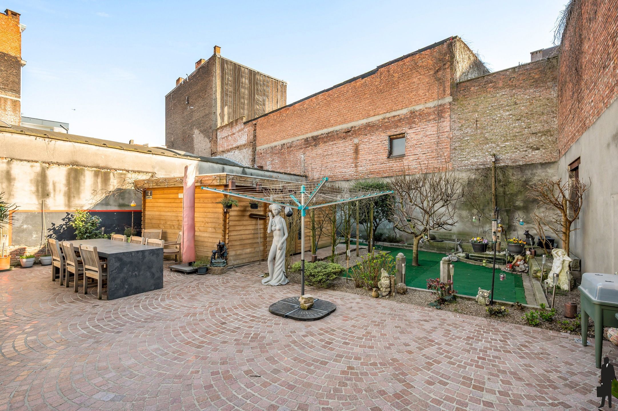 Exclusief gelijkvloers appartement met hoogwaardige afwerking en unieke stadstuin (230m²) foto 31