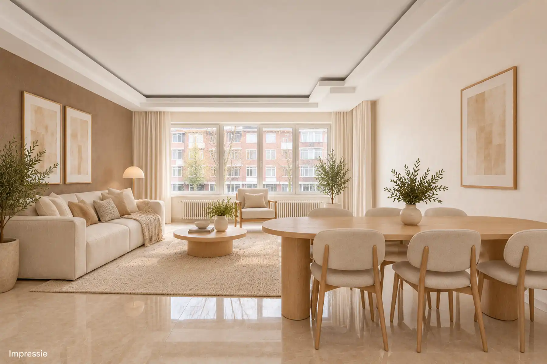 Stadspark |  gerenoveerd 3 slaapkamer app. ca. 185m² foto 3