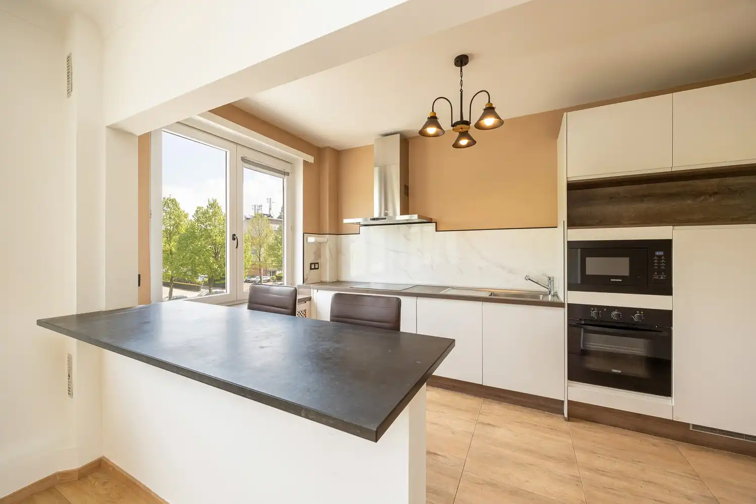 Recent gerenoveerd 2-slaapkamerappartement  met ruim terras te Wilrijk foto 3