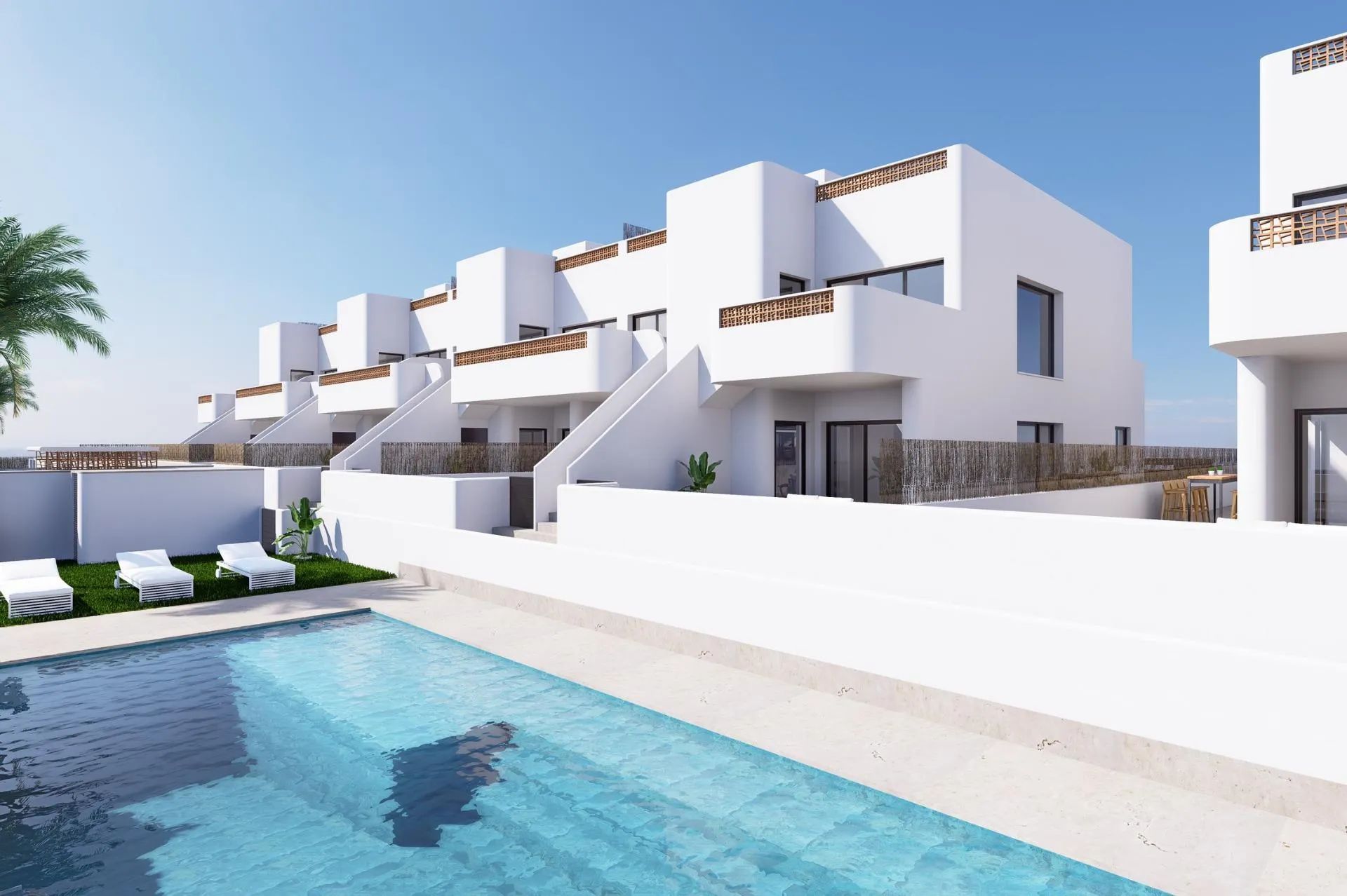 Nieuwbouw pracht in Dolores: luxe appartementen met privé tuin of solarium aan de Costa Blanca foto {{pictureIndex}}