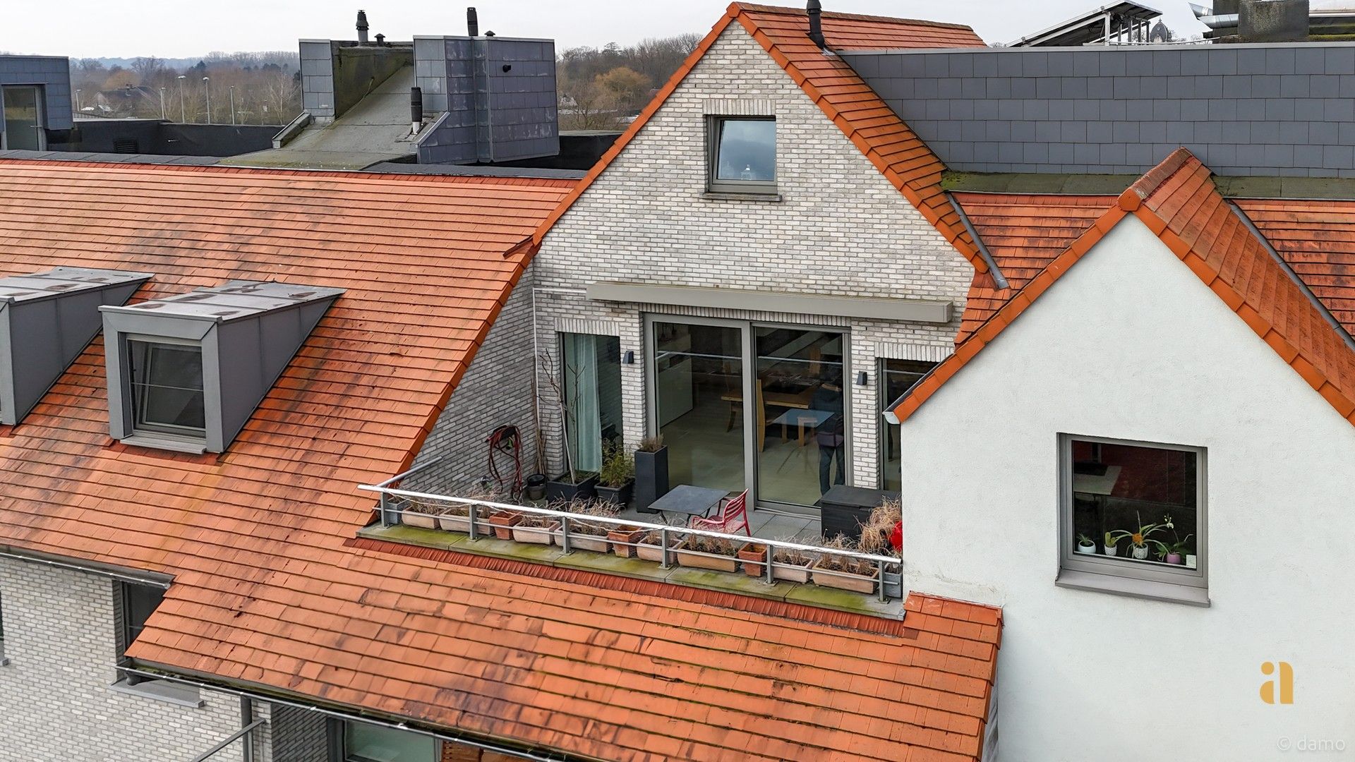Uniek appartement met 2 terrassen in Destelbergen foto 28