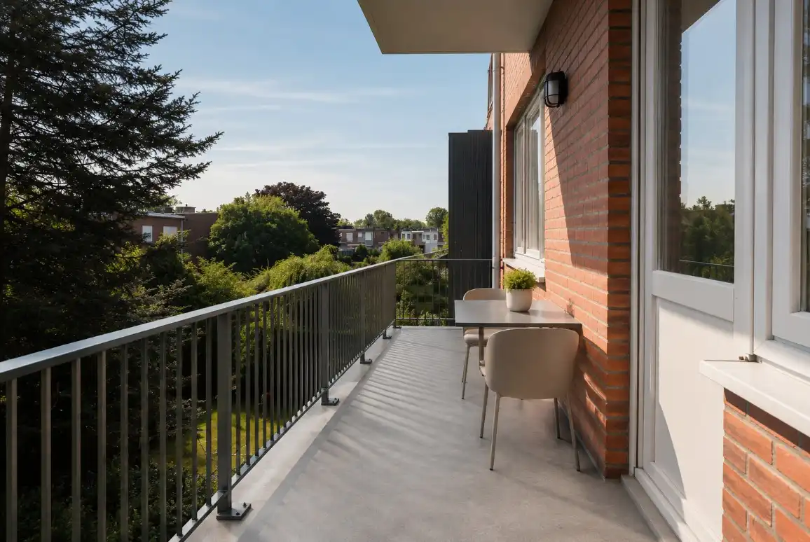 Prachtig gerenoveerd 2-slp appartement + bureel/dressing, terras én garage  foto 18