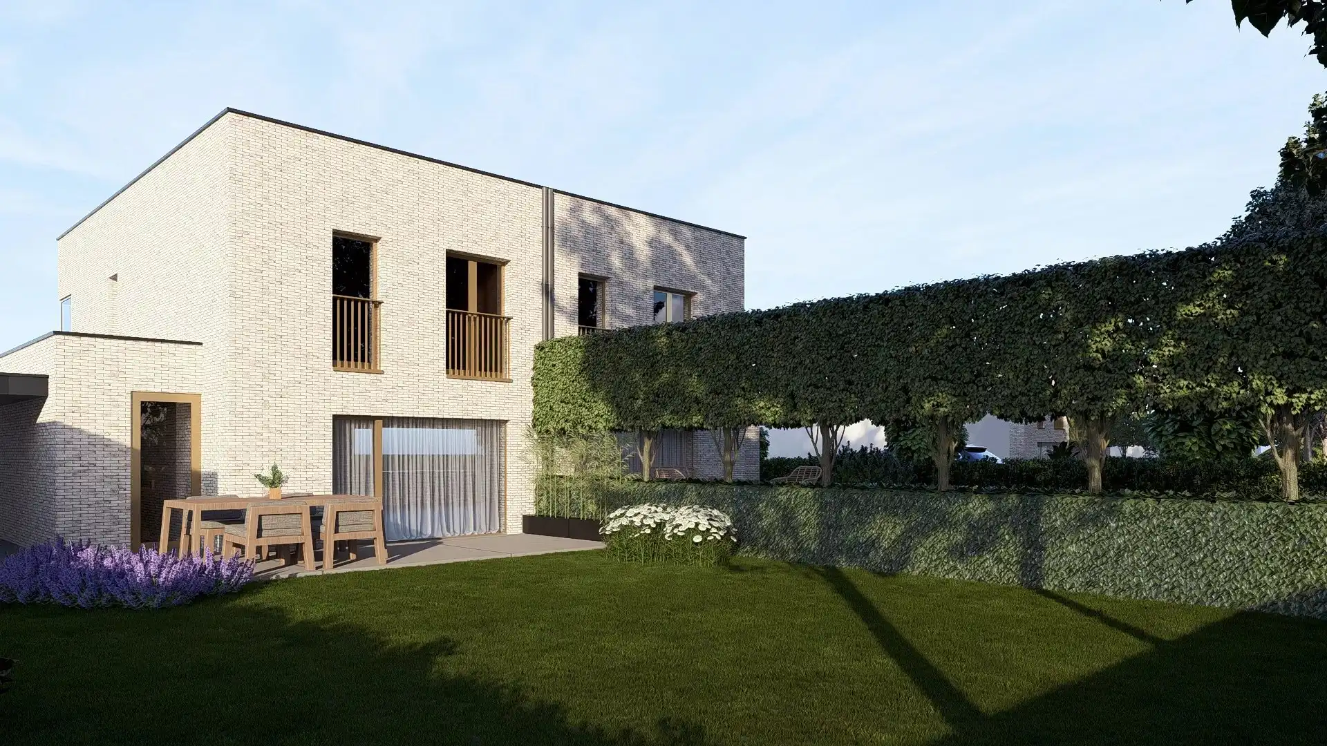 WOONPROJECT "MATS": EXCLUSIEF PROJECT VAN VIER MODERNE ENERGIEZUINIGE WONINGEN IN HASSELT foto 4