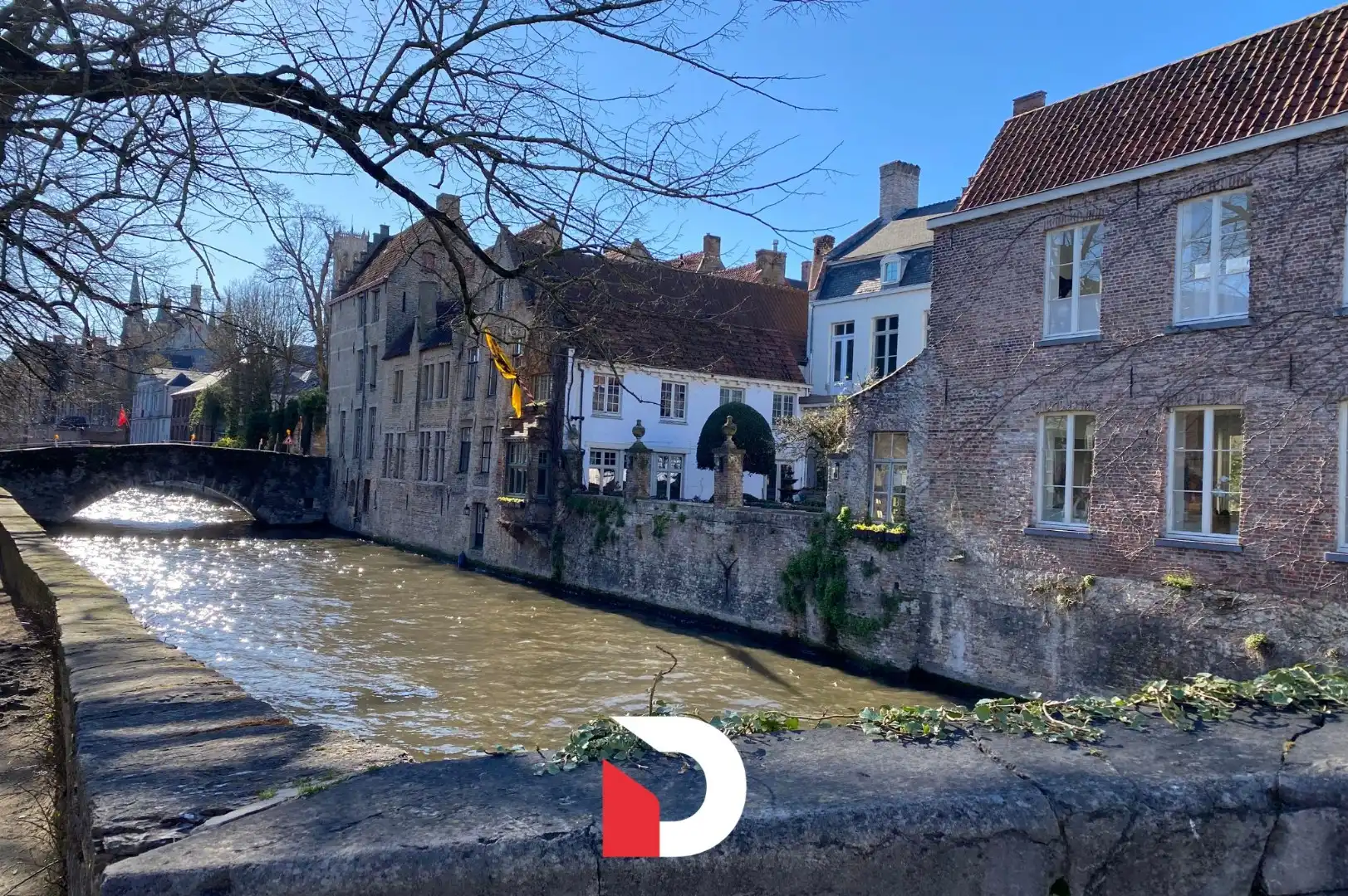 1 slaapkamer appartement in centrum Brugge foto 8