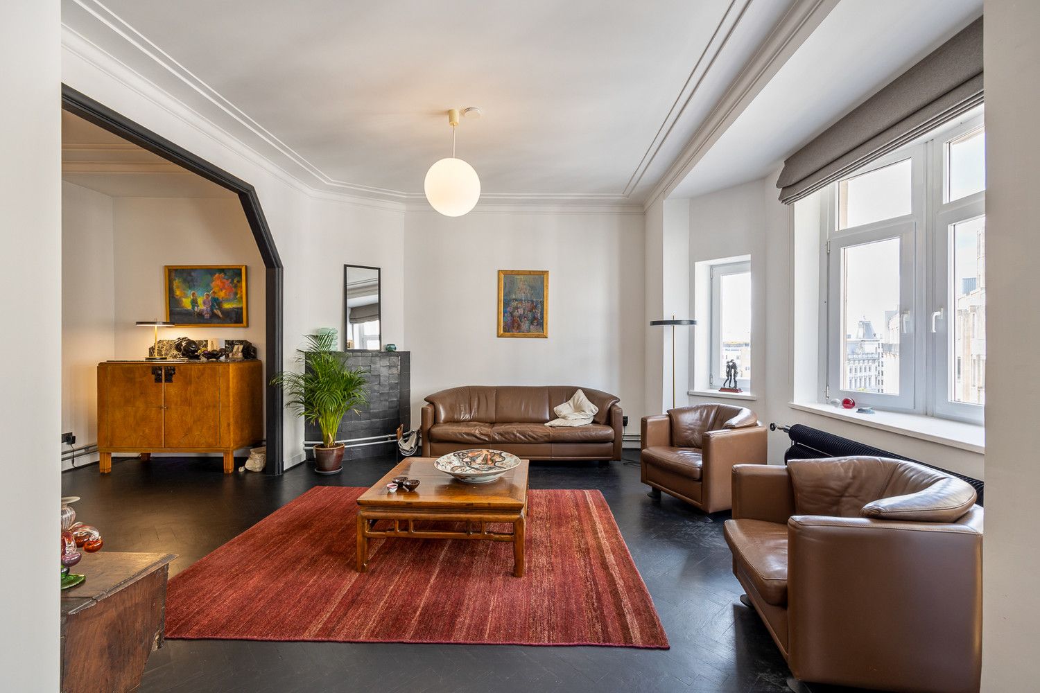 Totaalgerenoveerd art-deco appartement (137m²) met terras (9m²) op absolute toplocatie in hartje Antwerpen foto 6