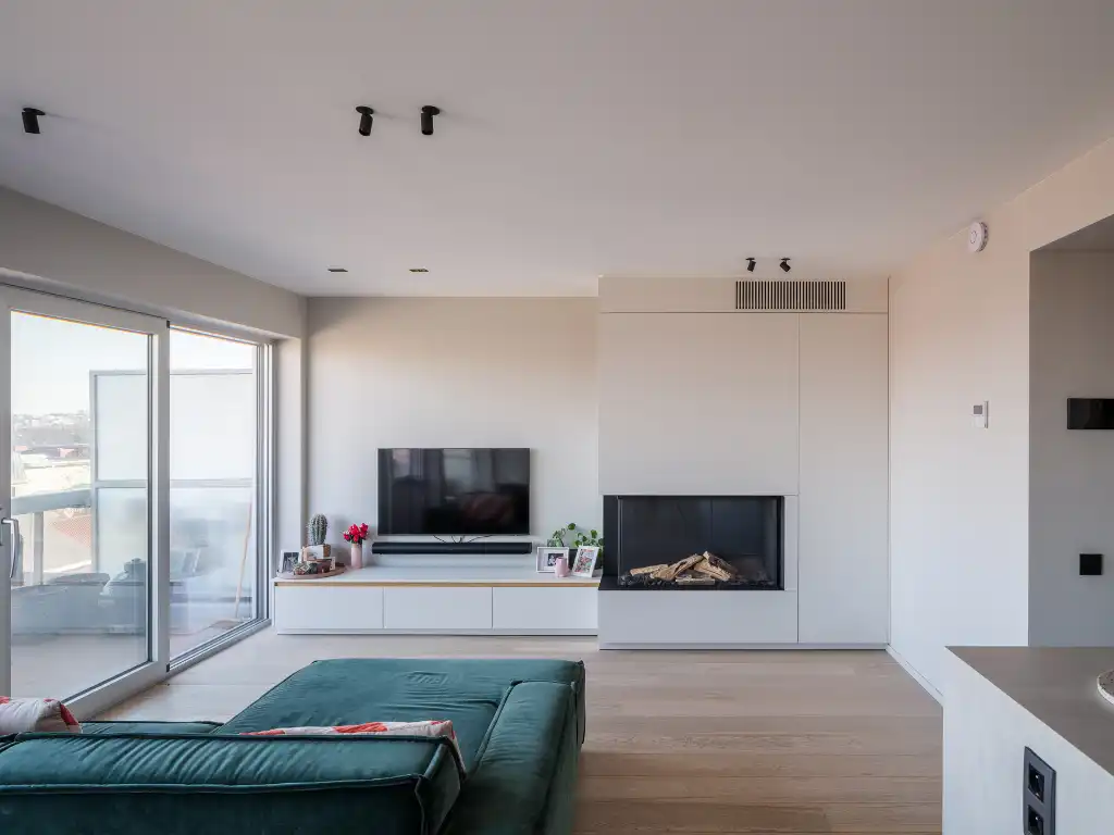 Coupure - Stijlvol gerenoveerd appartement met 2 slaapkamers en unieke zichten op het water en de Gentse binnenstad. foto 8