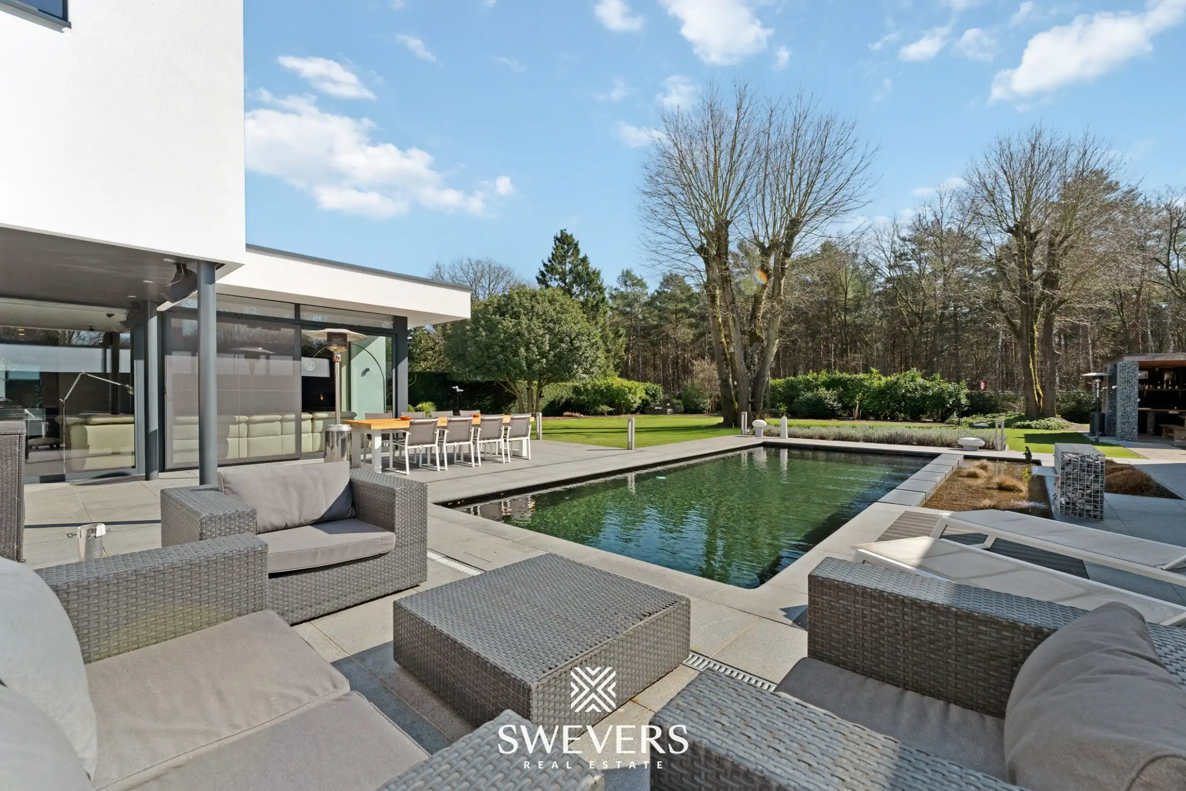 Exclusieve instapklare villa ( EPC B ) op uniek perceel ( 16a 91ca ) in de residentiële Bloemenwijk te Bolderberg foto 17