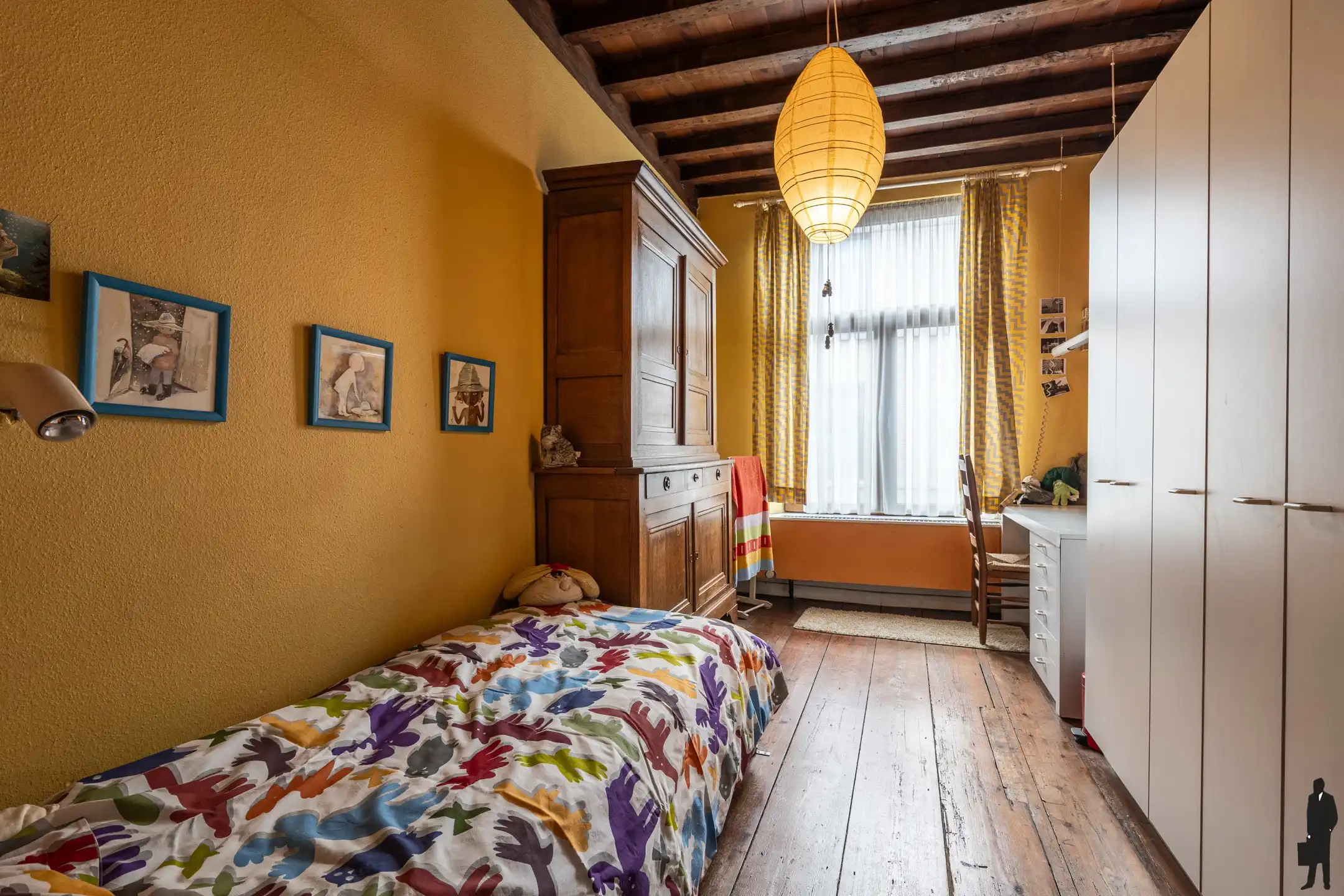 Statig herenhuis met 6 slks, 2 bdks, dubbele garage  foto 19