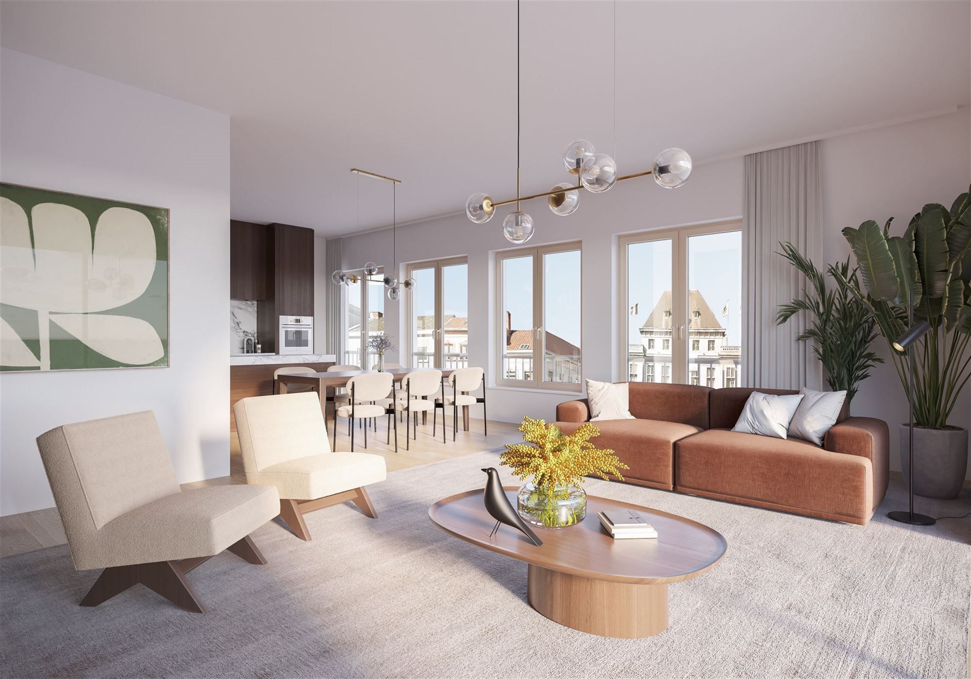 Appartement 2 Ka met terras, parking en kelder | 0475703619 foto 6