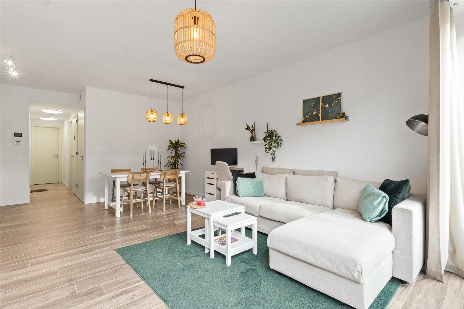 Gelijkvloers éénslaapkamer appartement te centrum Stekene foto 6