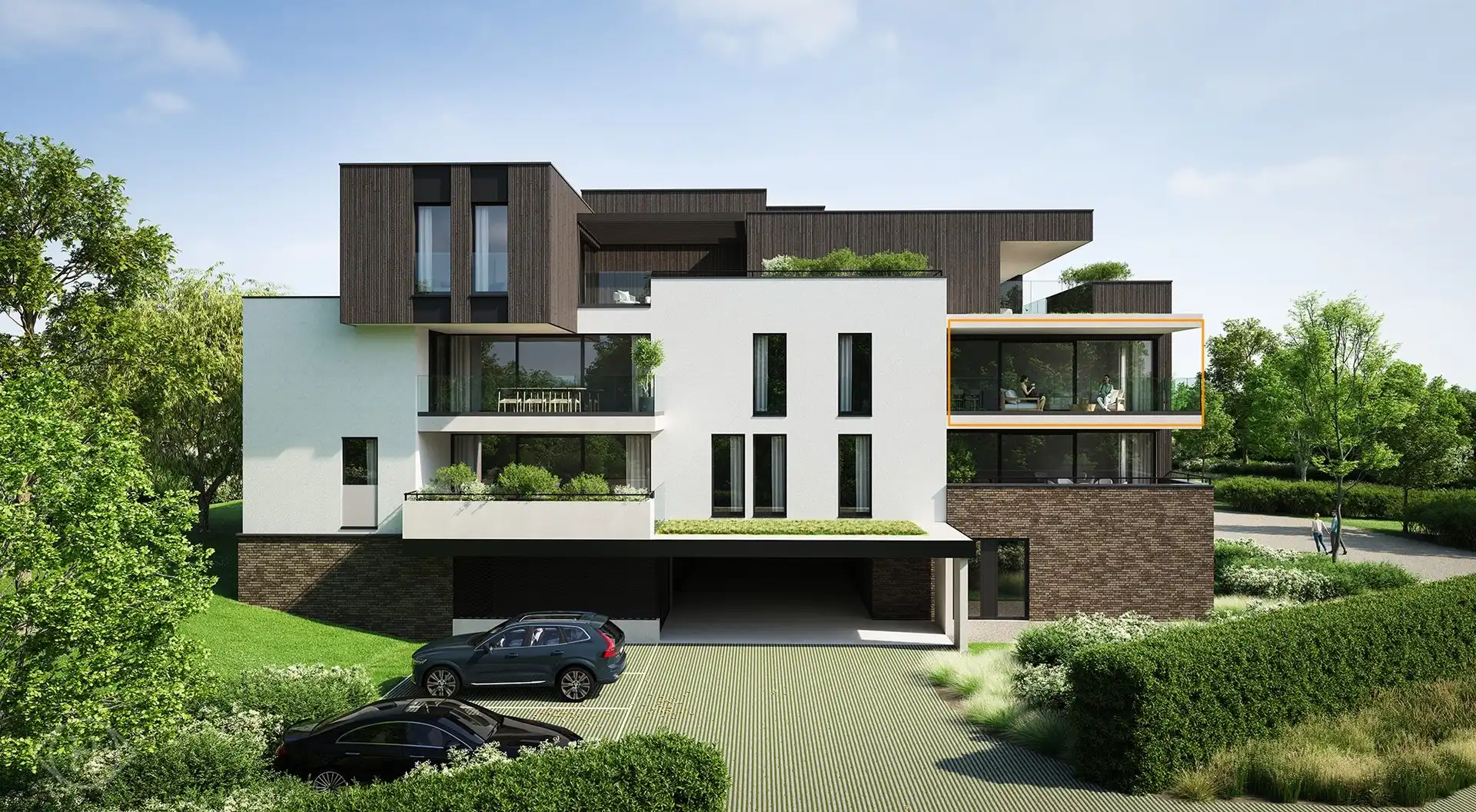 Hoekappartement 2 slpk met prachtig terras foto 2