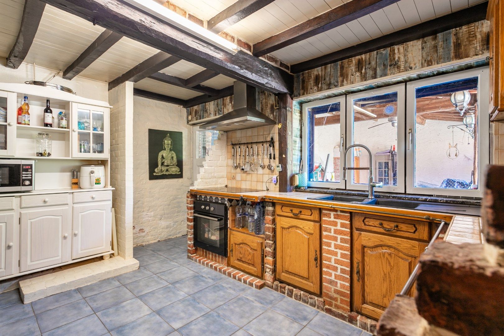 Ruime kangoeroewoning met 6 slpks, 2bdks, 2 garages en tuin te Oetingen foto 22