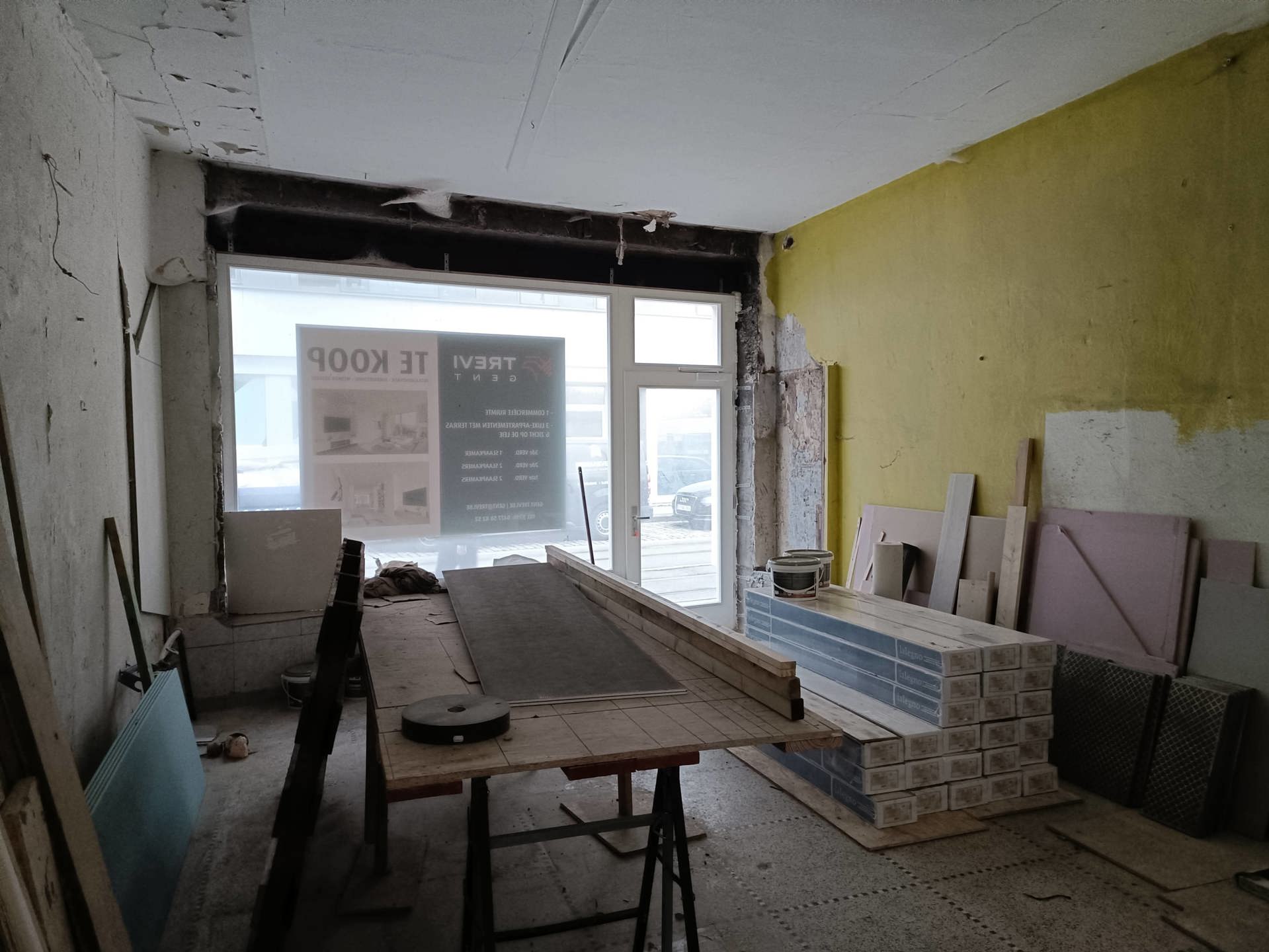 CASCO vernieuwbouwde handelsruimte 115m²  langs tramlijn 1 foto 6