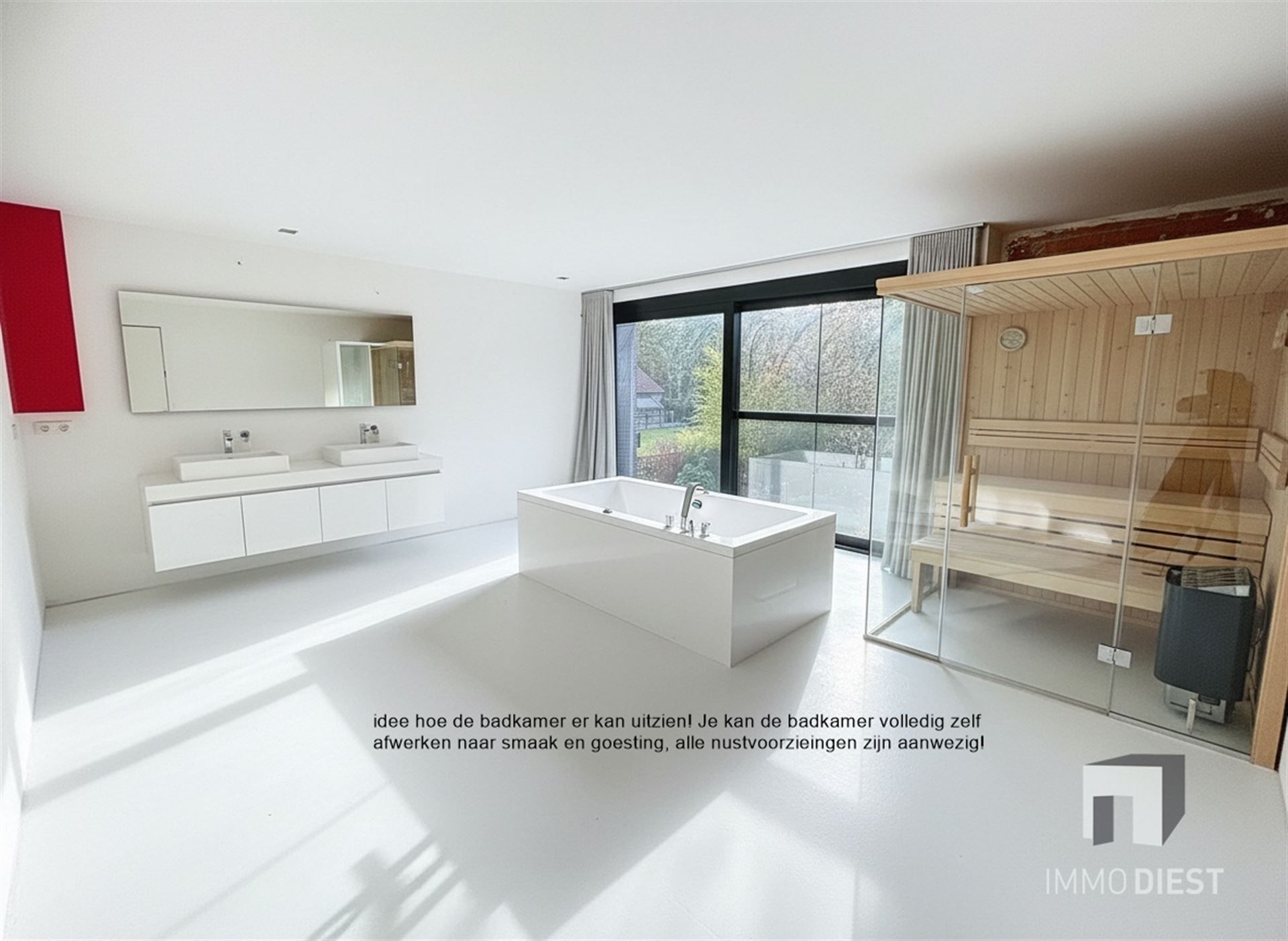 Moderne en strakke villa met veel lichtinval foto 27