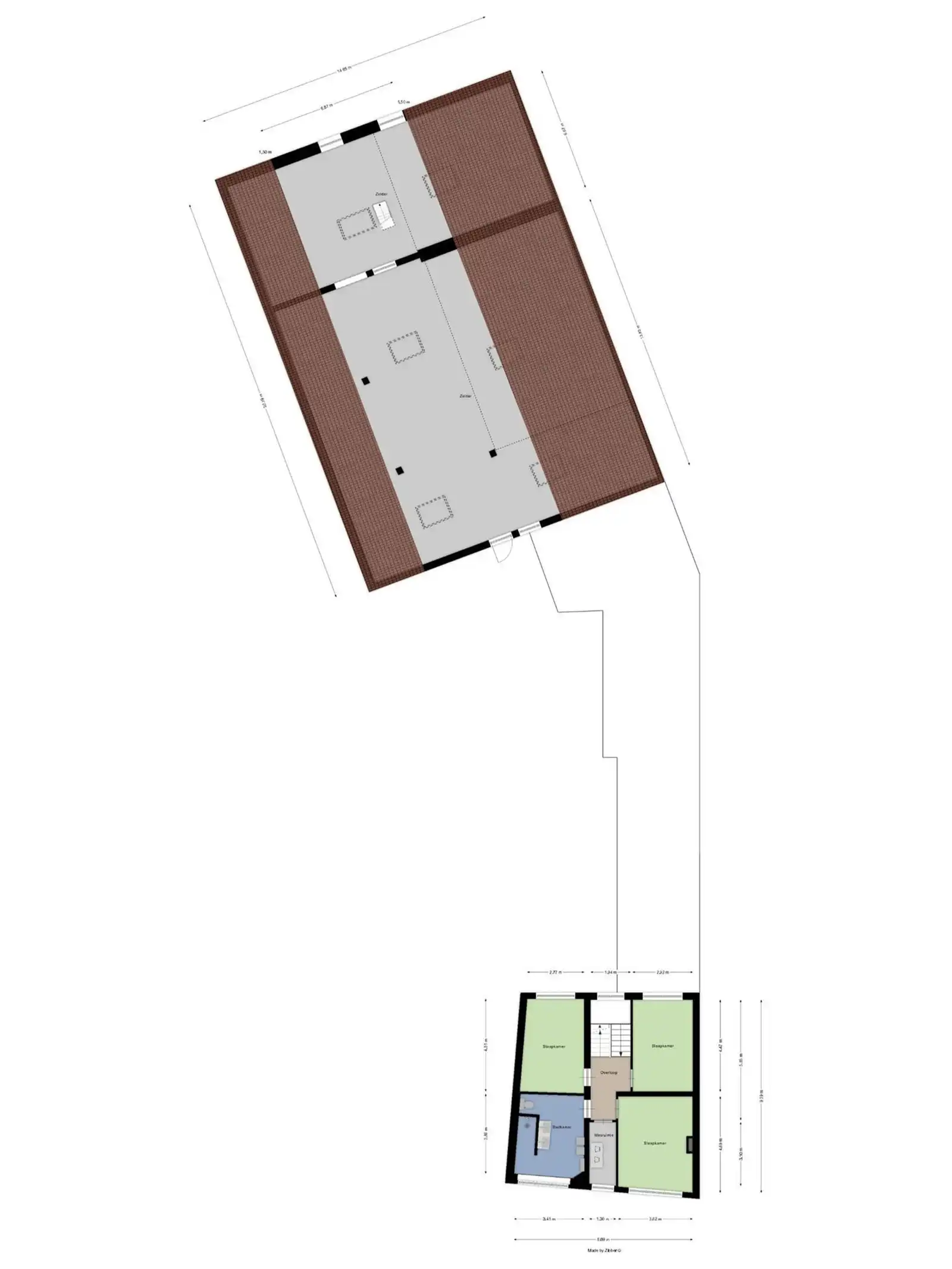 Woning met ruime loods te koop foto 17