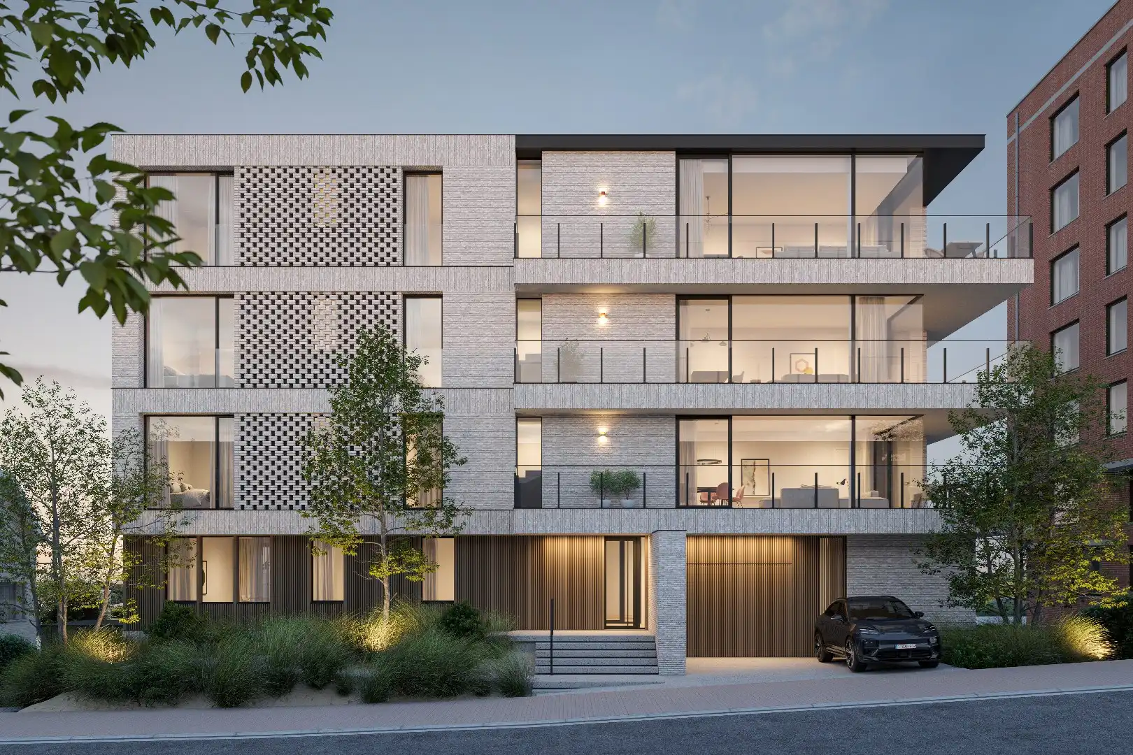 Exclusief nieuwbouwappartement met terras en zijdelings zeezicht! foto 2