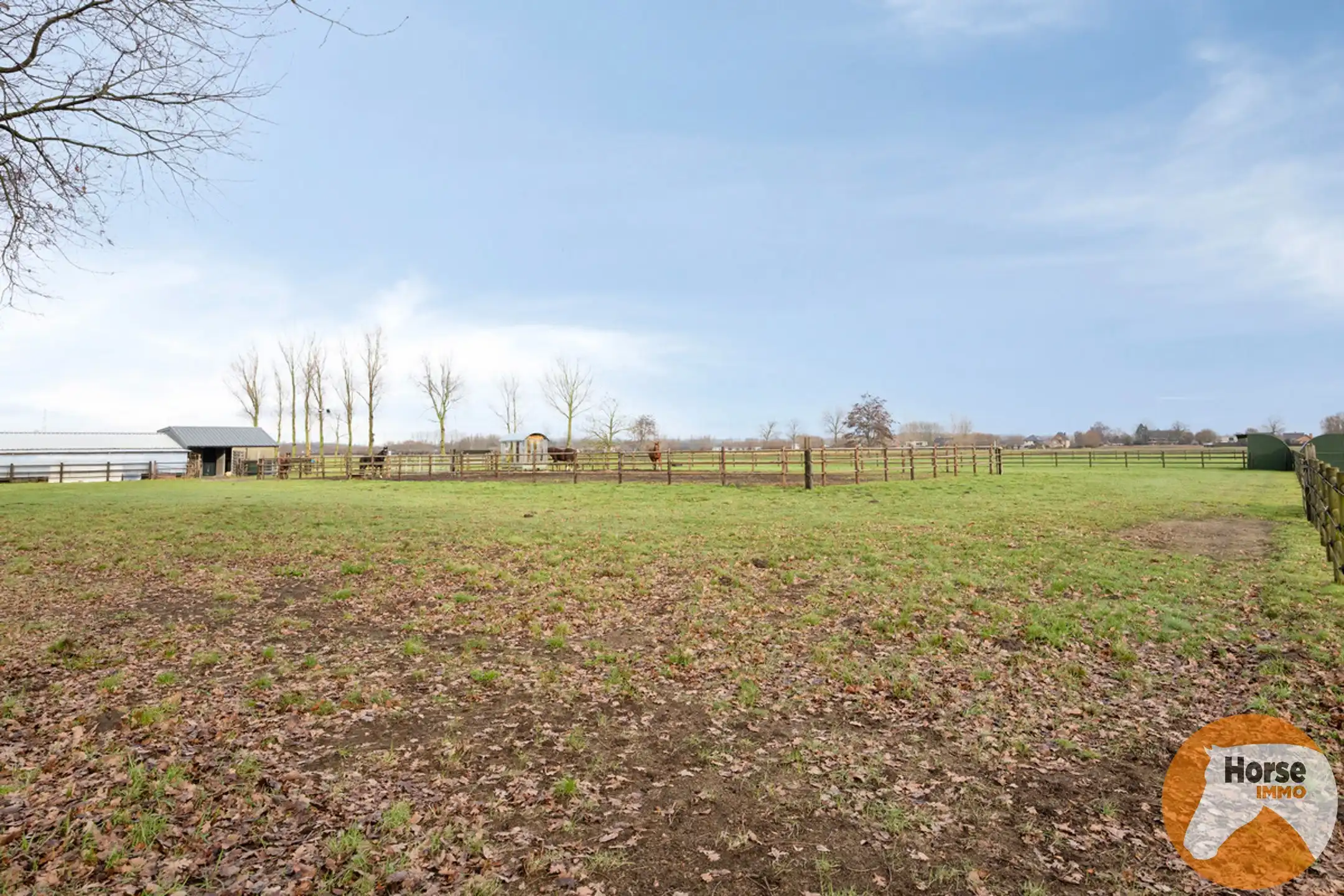 LOCHRISTI - Rustig gelegen stalgebouw op +- 2,3HA foto 11