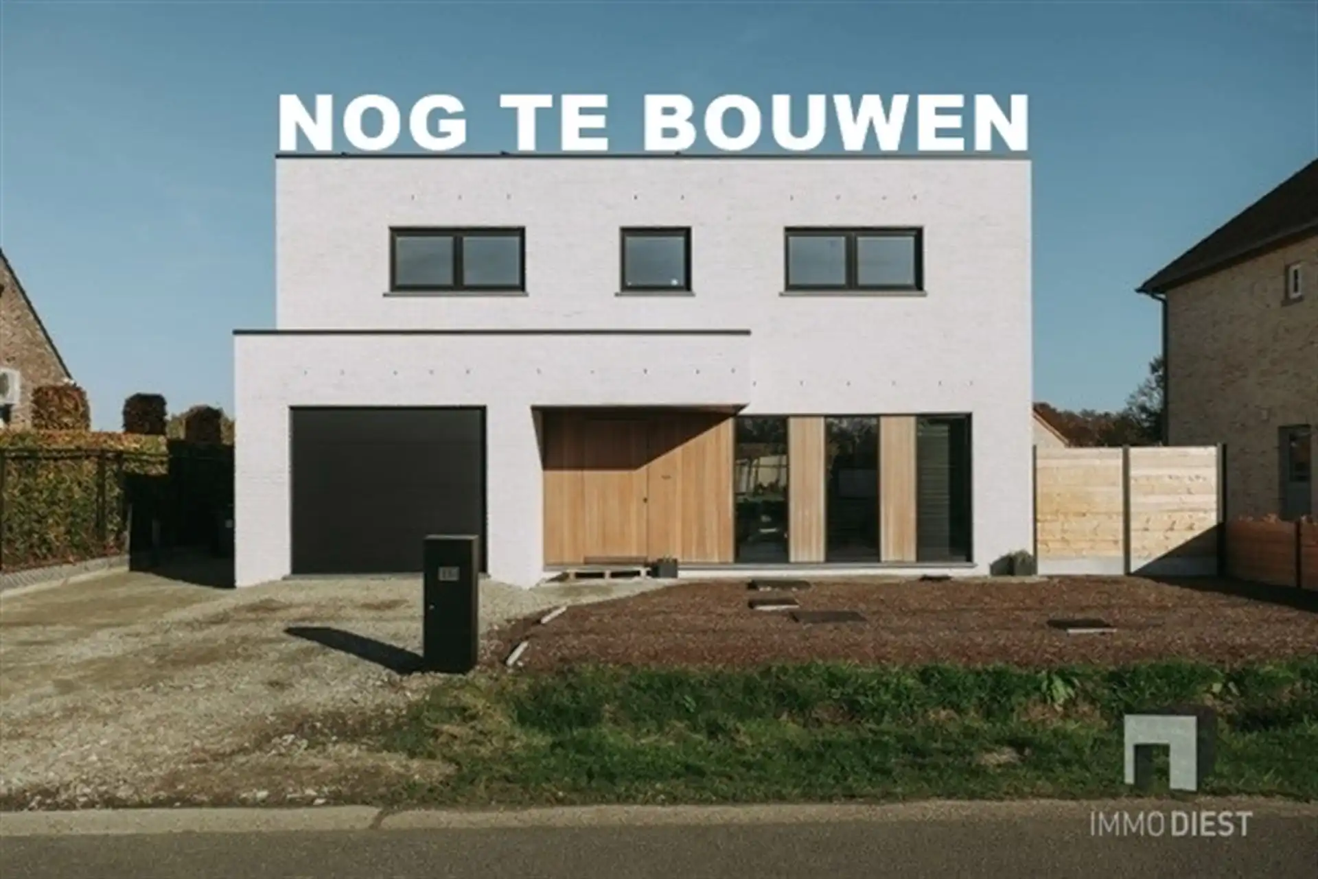 Villa op open bebouwing op 10a17ca  met achterliggende weide van 52,11 are foto {{pictureIndex}}