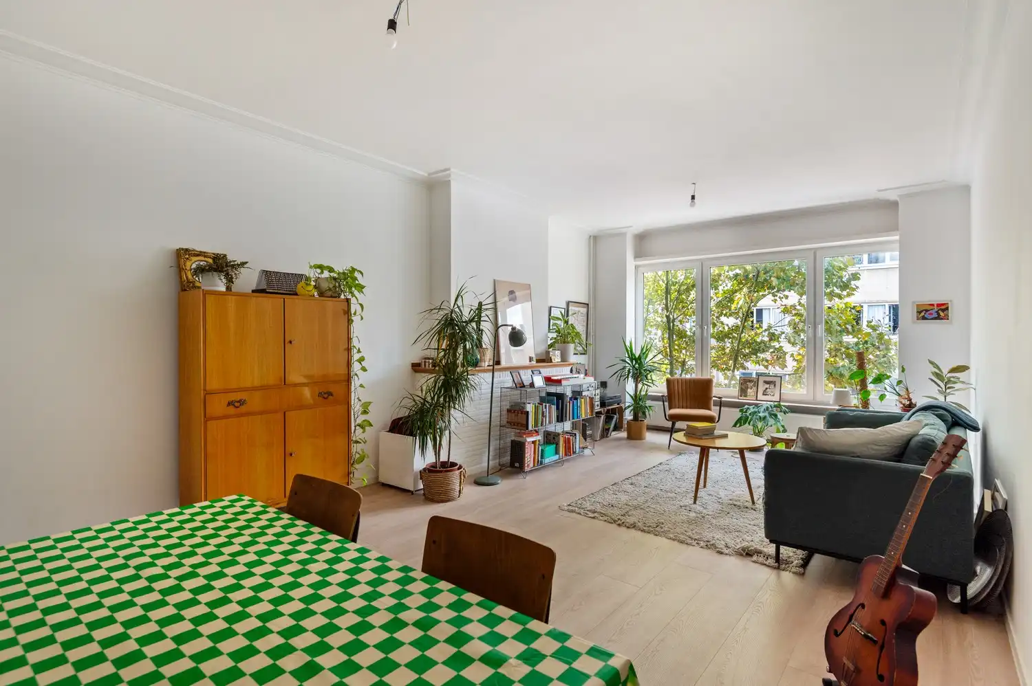 Licht en ruimte in het hart van Antwerpen – 1 slaapkamer appartement foto 5