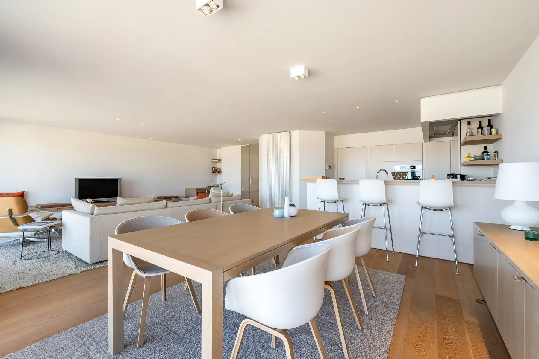 Stijvol afgewerkt appartement met frontaal zeezicht te Zeebrugge foto 10