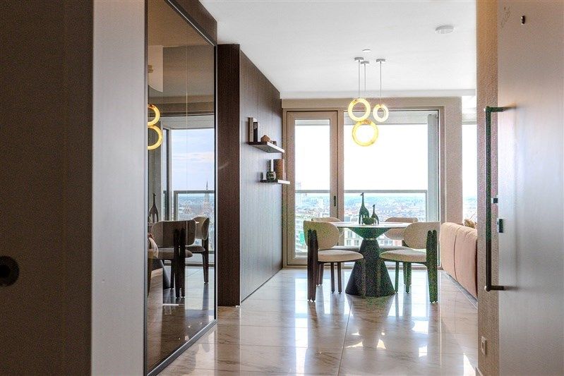 luxe1 SLPK appartement op grote hoogte in de Antwerp Tower foto 6