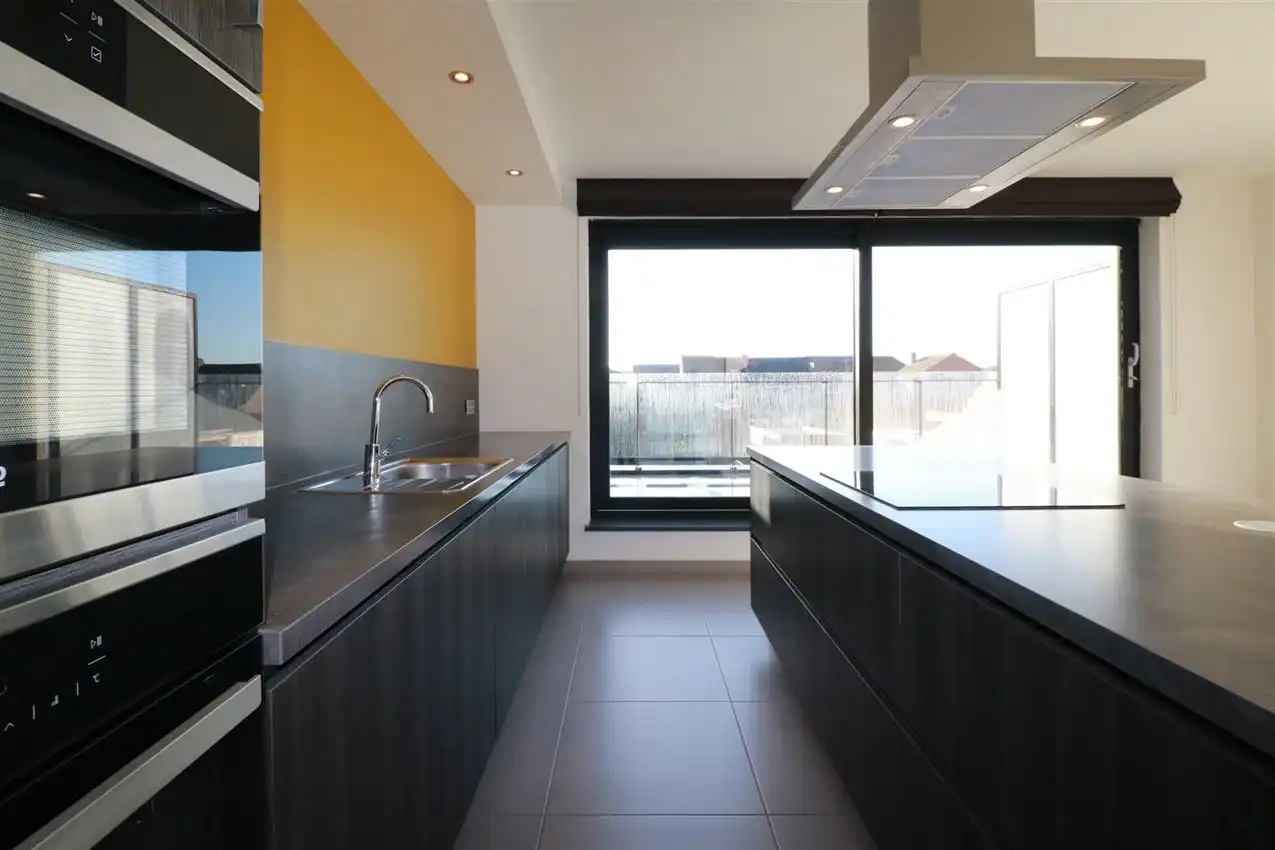 duplex met 2 grote slpk., zuidgericht terras, 2 parkings nabij centrum  foto 14