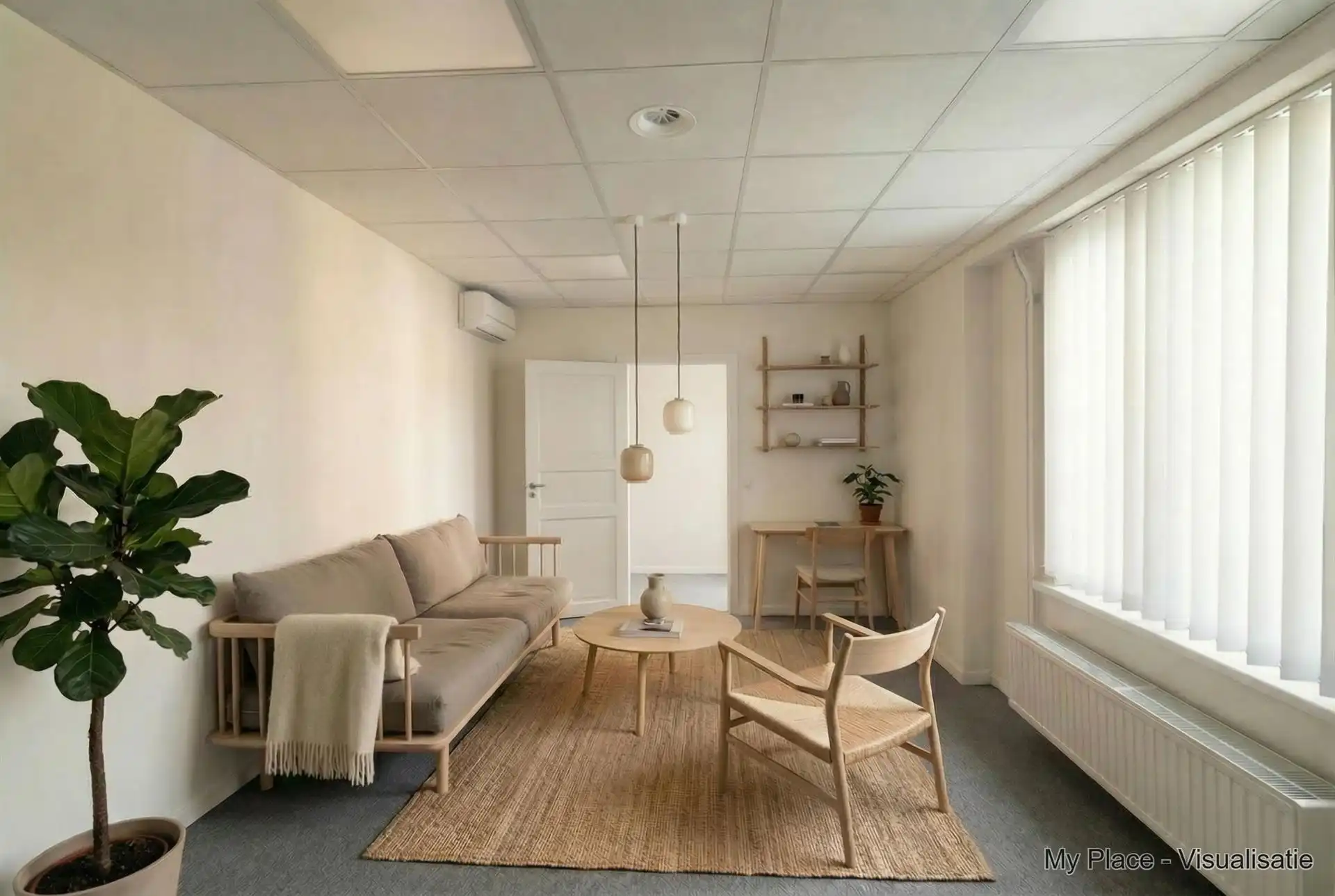 Gelijkvloers handelspand met bovenliggend appartement foto 3