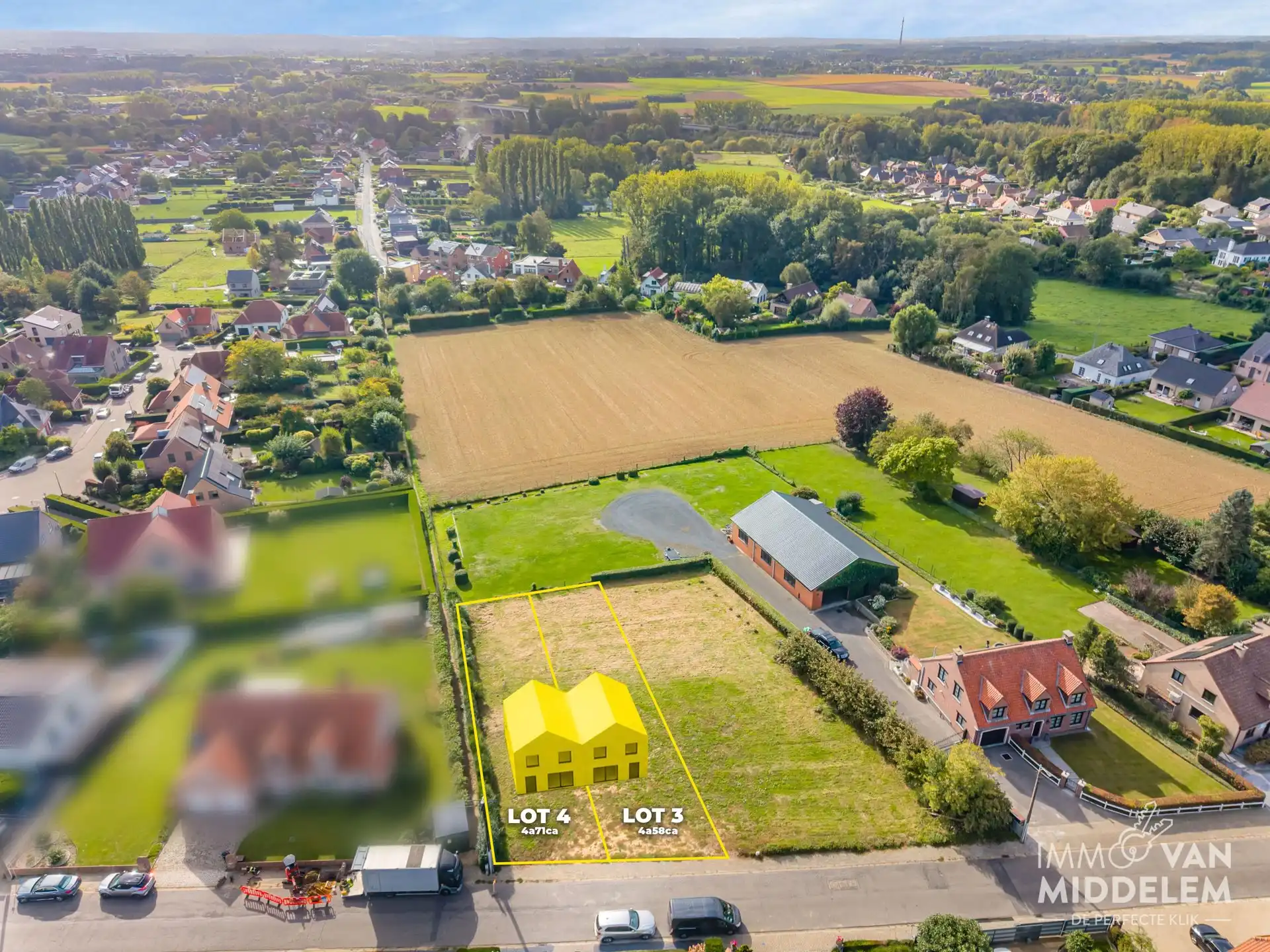 BOUWGROND MET PRACHTIG UITZICHT OVER DE PEDEVALLEI foto {{pictureIndex}}