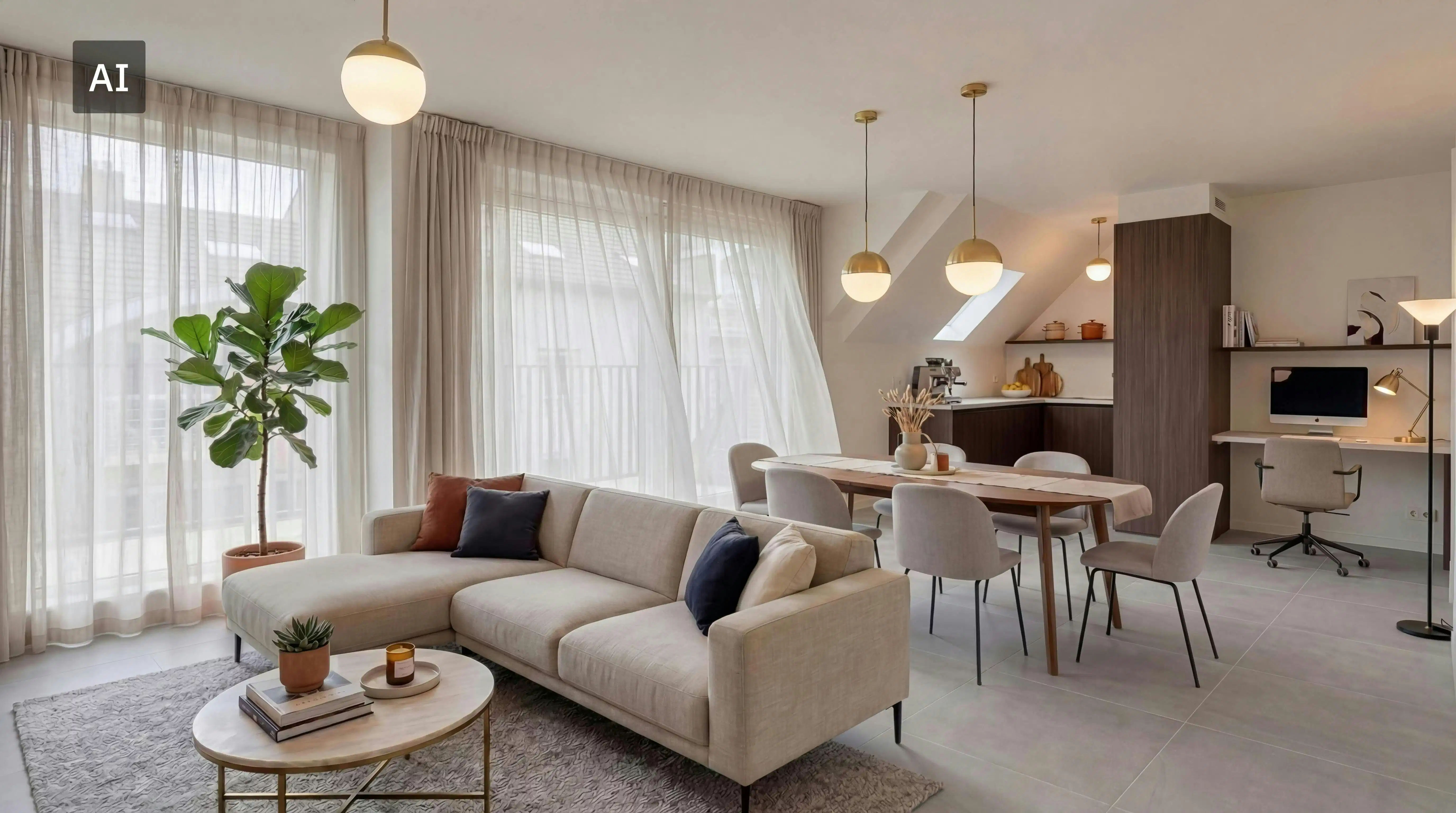 Afgewerkt nieuwbouwappartement te koop in Desselgem foto 17