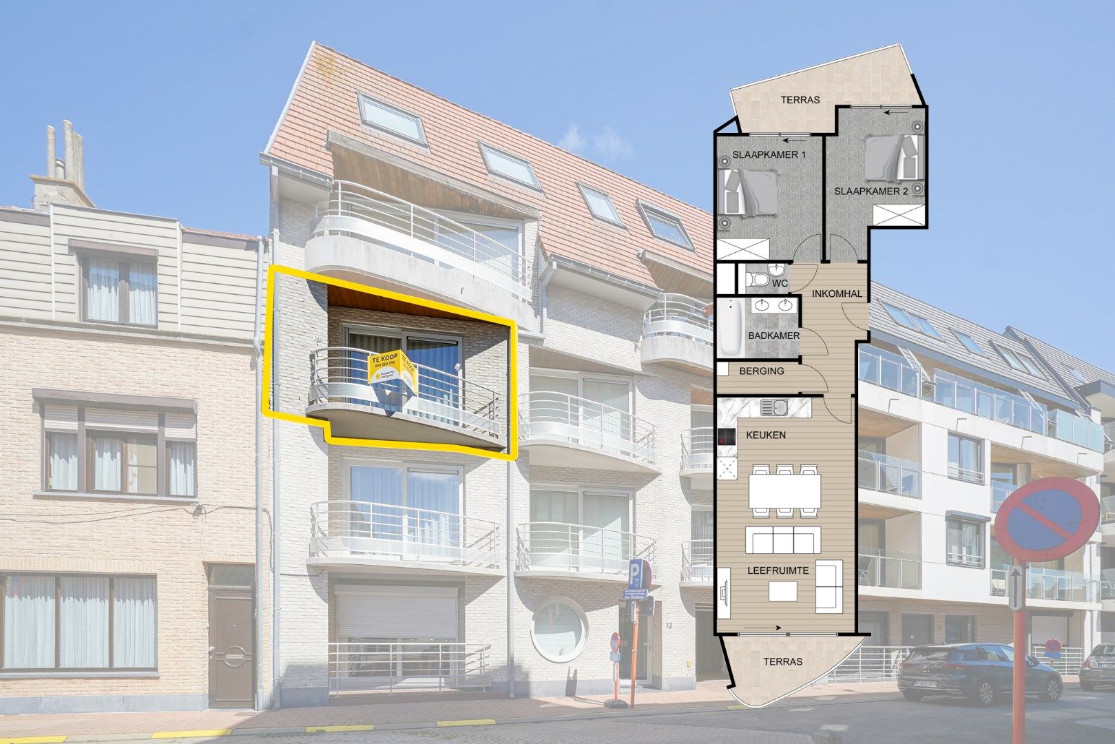 Instapklaar 2-slaapkamerappartement op toplocatie in Bredene foto 19