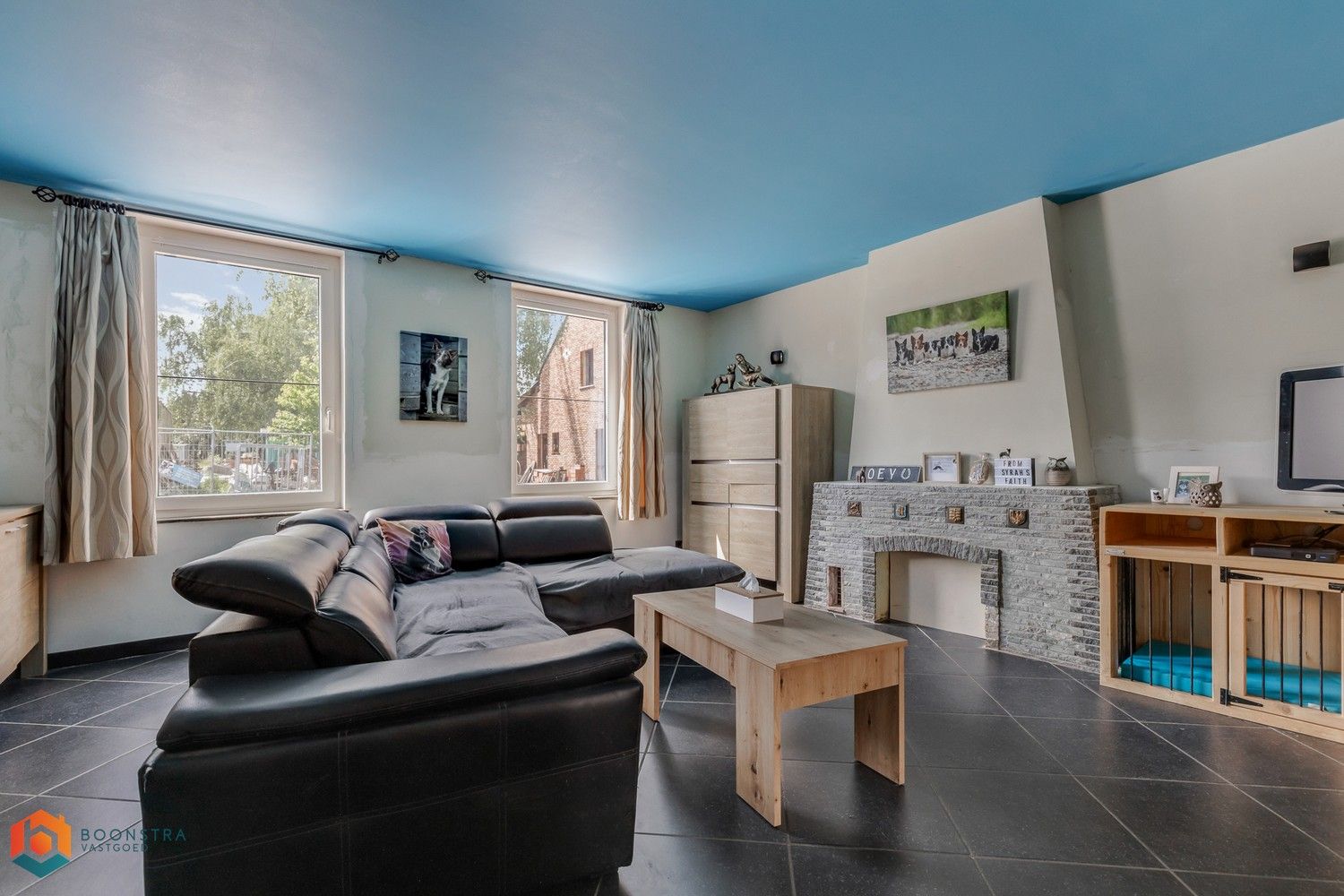Woning met 2 slpkrs en ruime tuin te Meensel-Kiezegem foto 4
