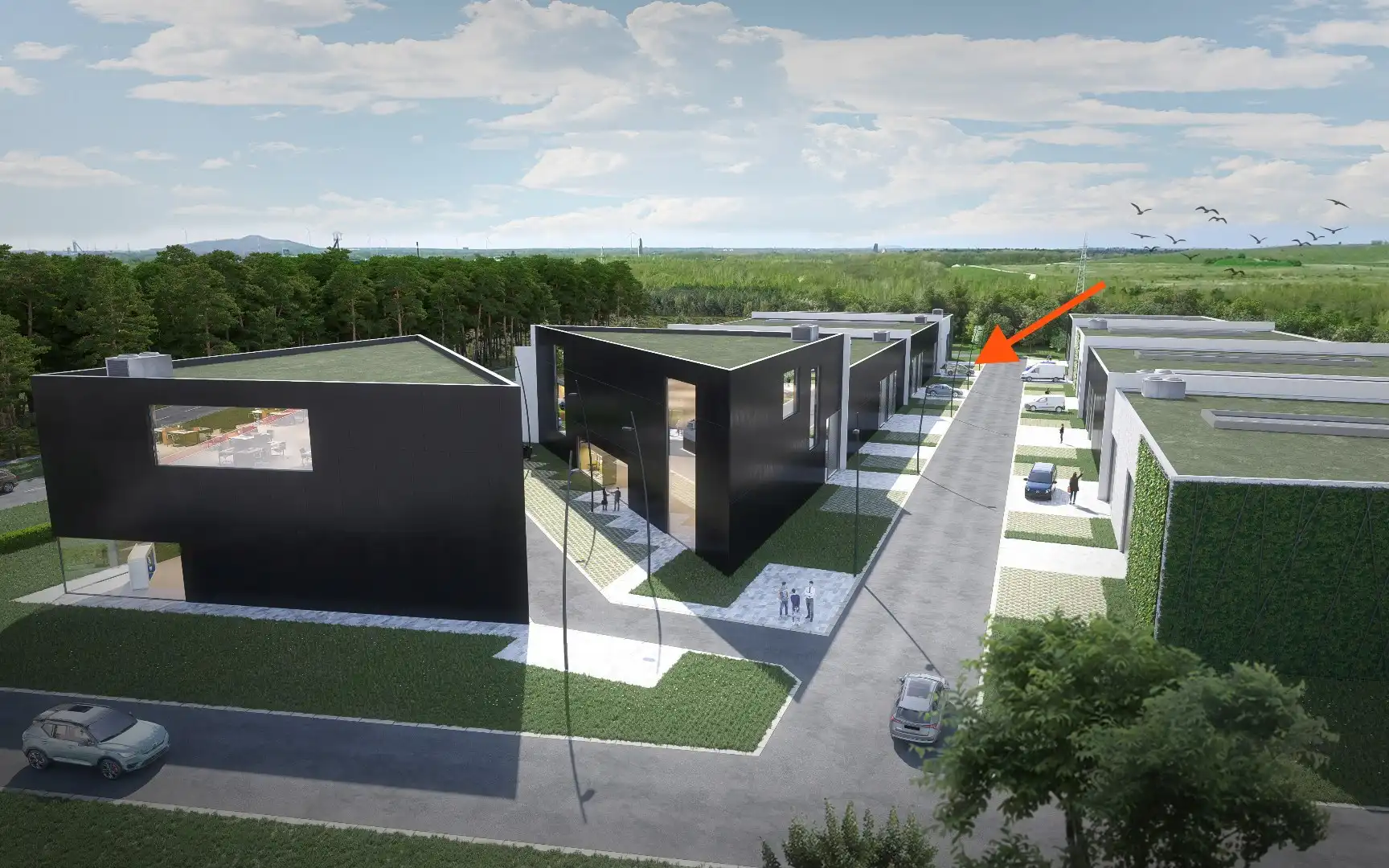 PARK AS: Splinternieuwe KMO-unit van 144 m² met flexibele invulling en professionele uitstraling. foto 2