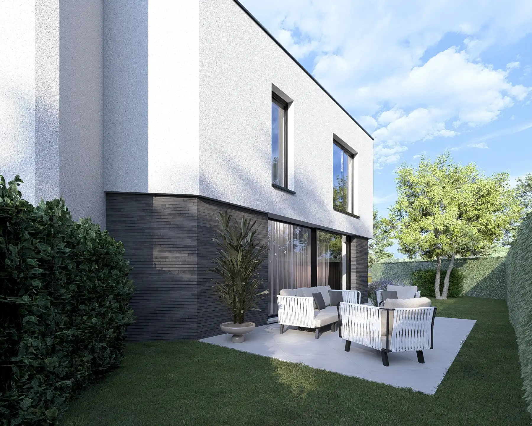 Halfopen nieuwbouwwoning nabij het centrum van Bornem foto 8